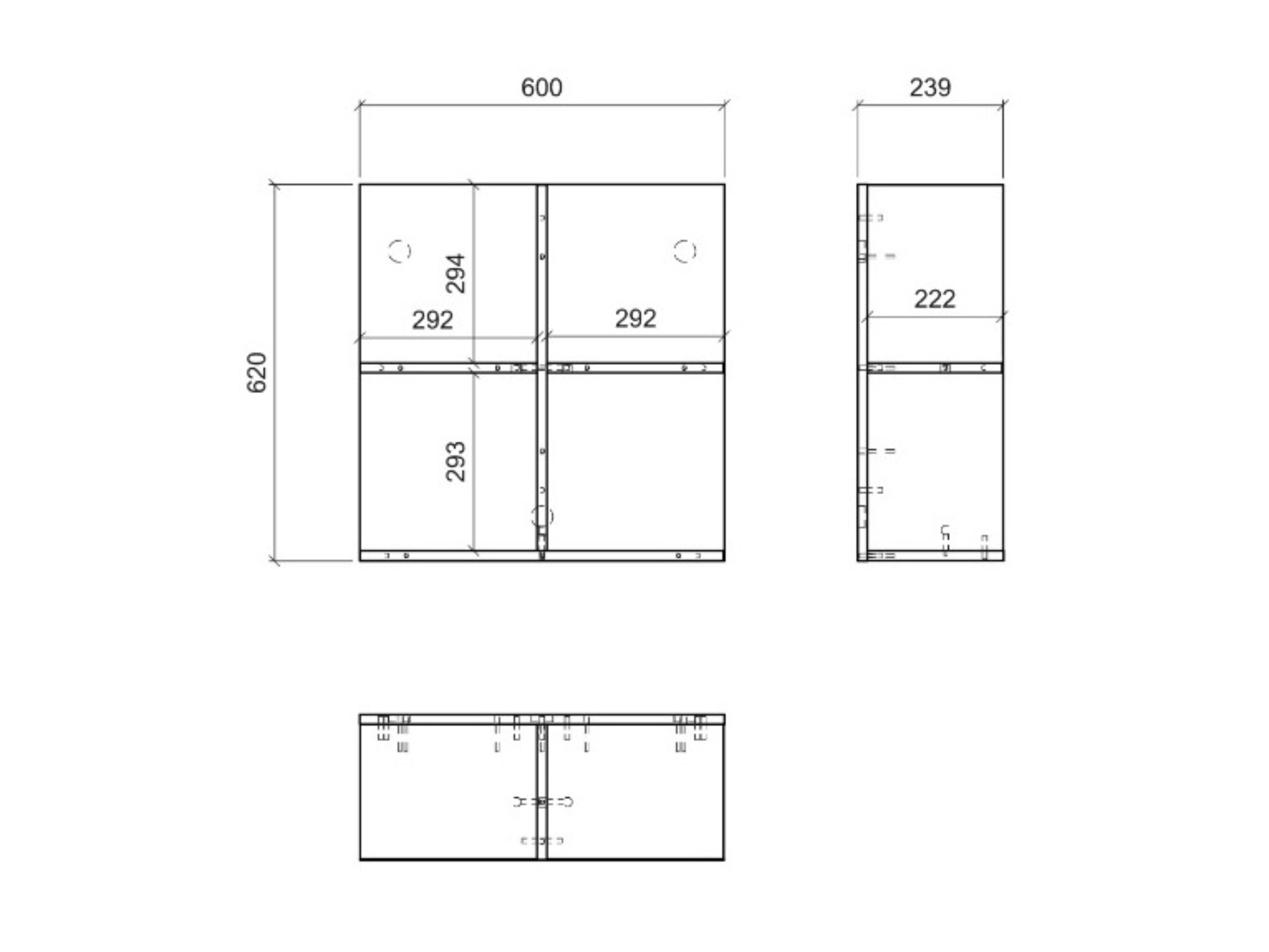 Conjunto para oficina en casa Venlori 130 (Antracita + Roble Artisan)