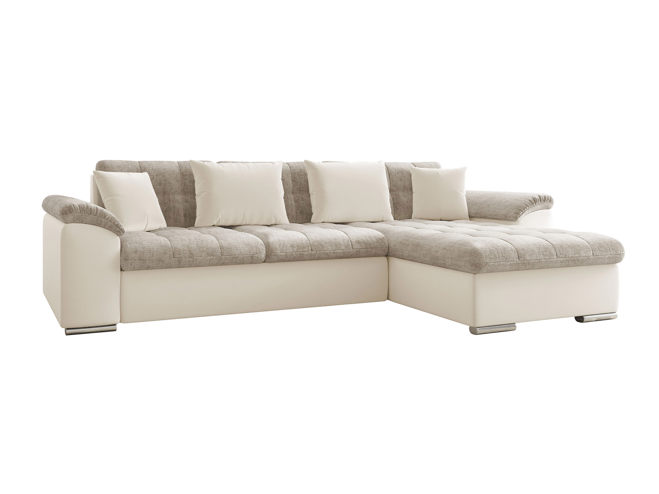 Sofá rinconero Comfivo Mica (Magic Velvet 2250 + Miu 2041)