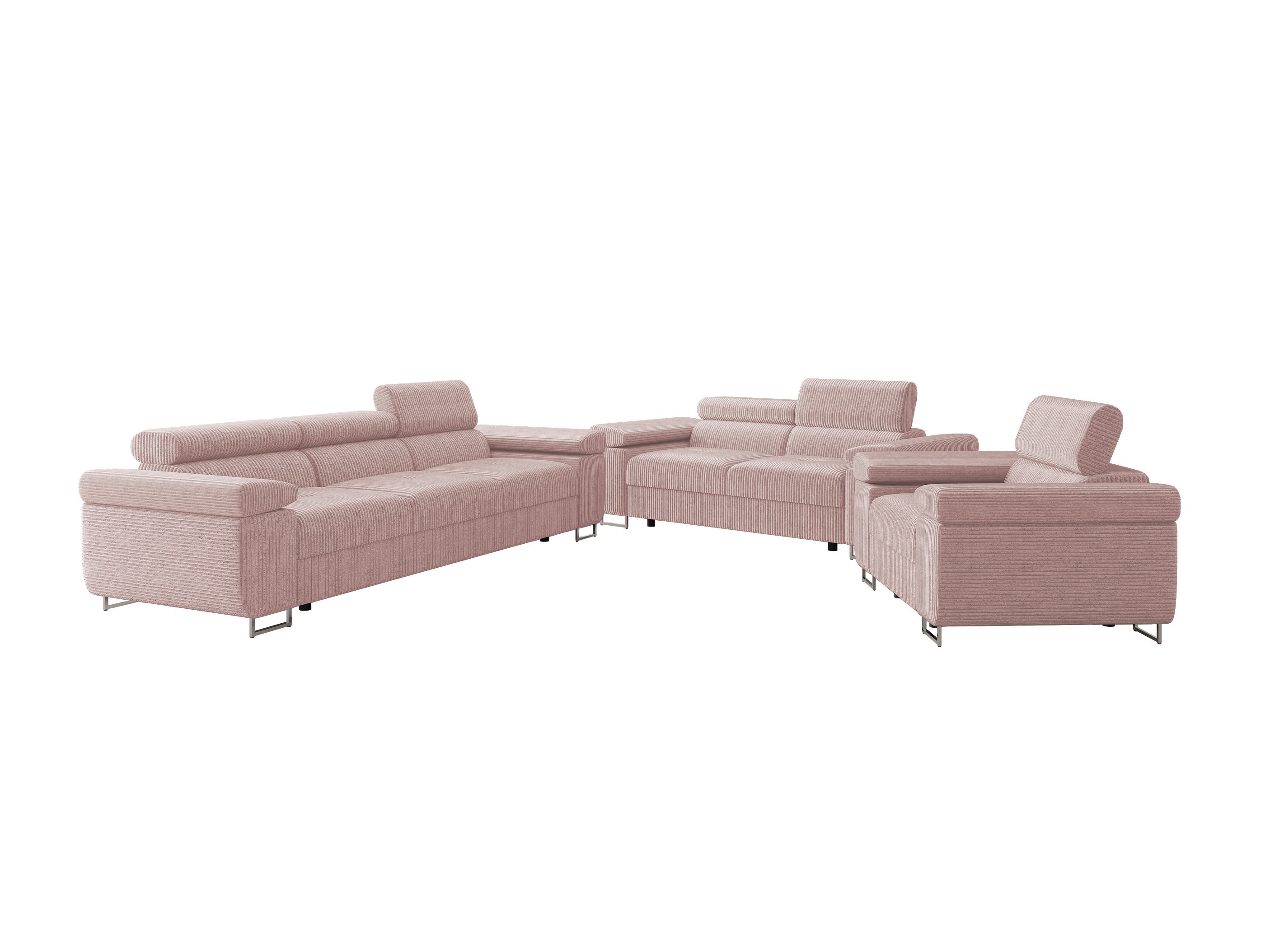 Conjunto de muebles tapizado Comfivo Vinetum (Poso 52)