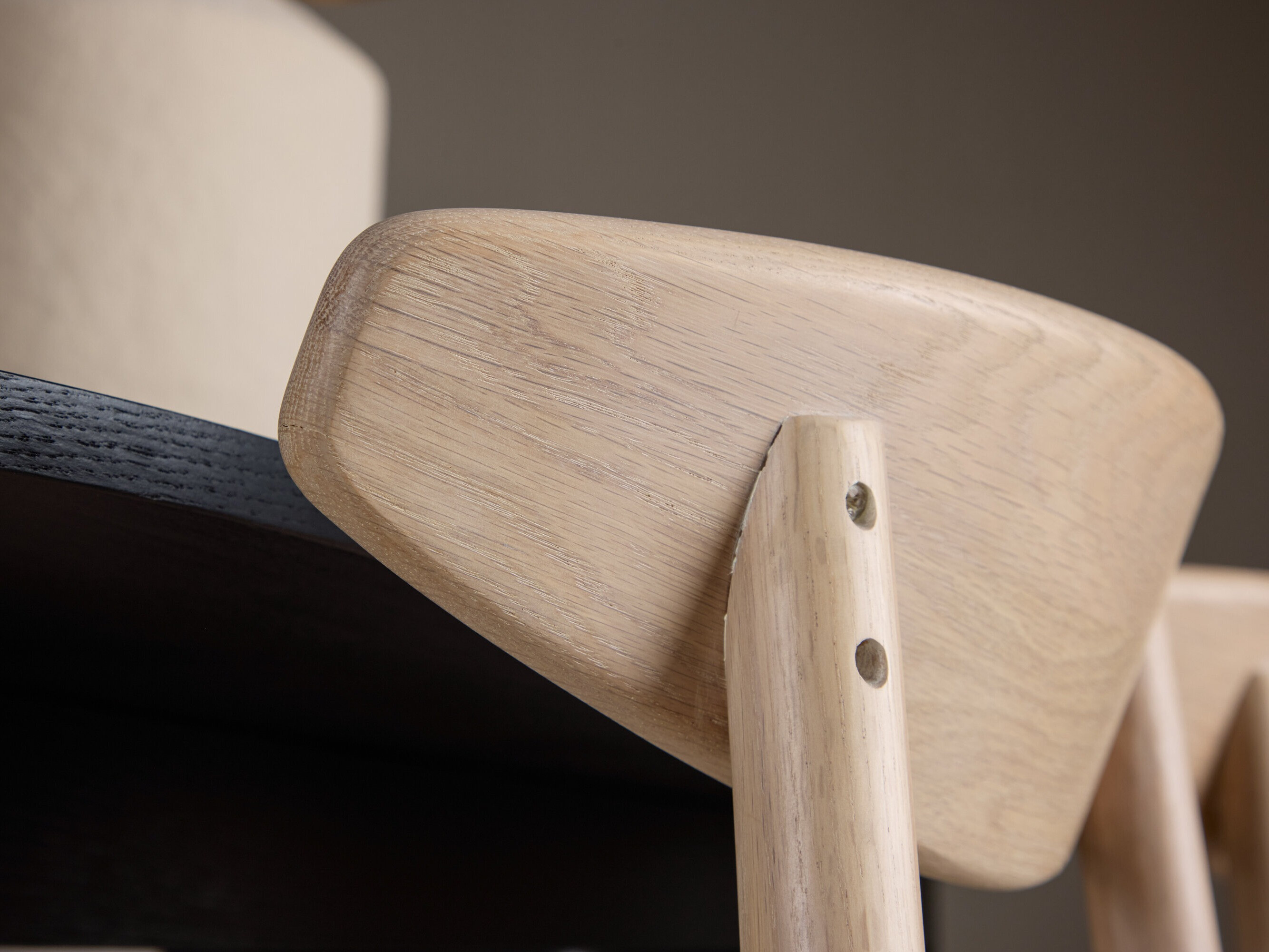 Conjunto de mesas y sillas para comedor Dallas 5280 (Luminoso madera + Beige)