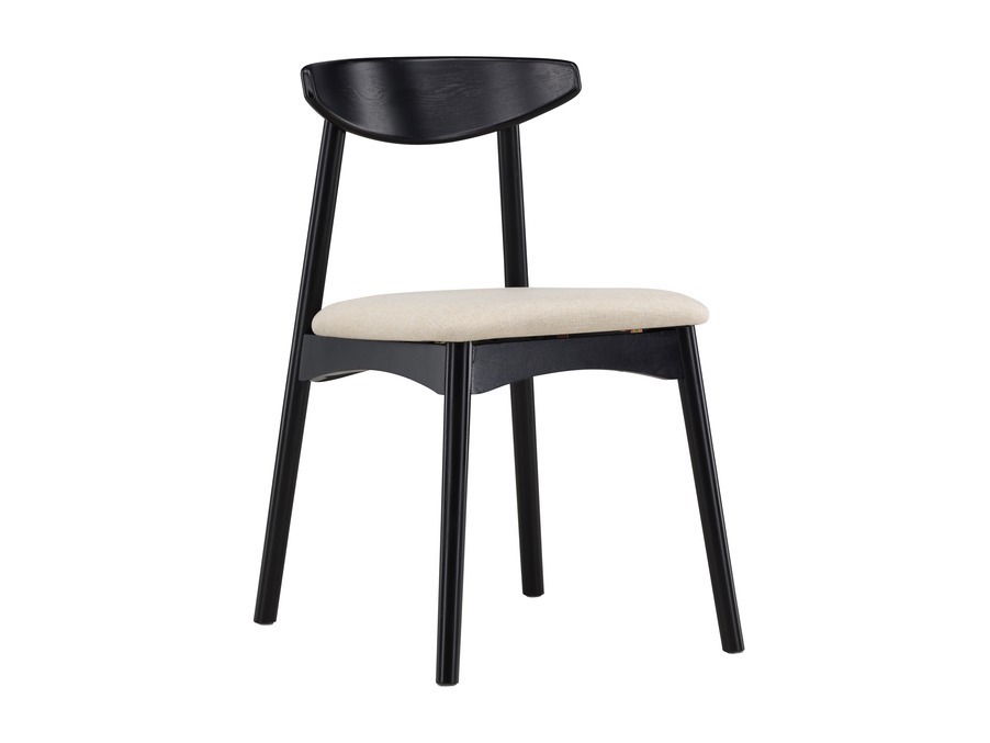 Conjunto de mesas y sillas para comedor Dallas 5280 (Negro + Beige)