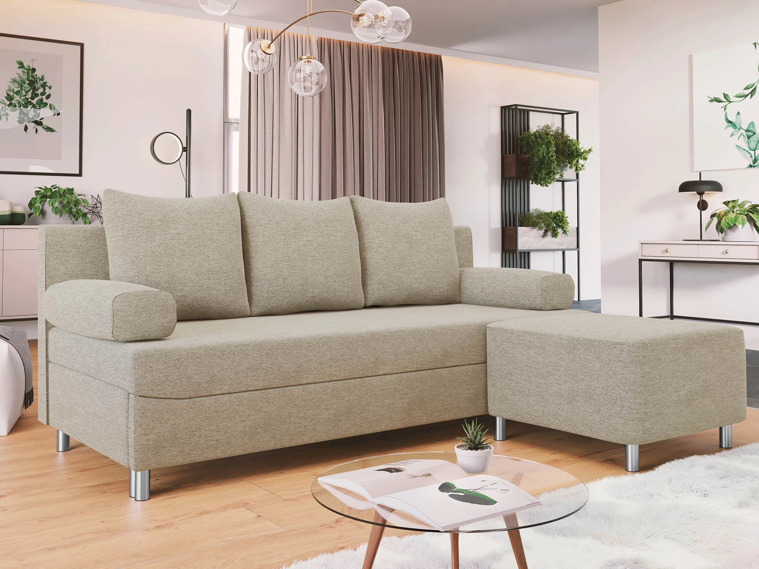 Conjunto de muebles tapizado Comfivo Artes (Matana 17)