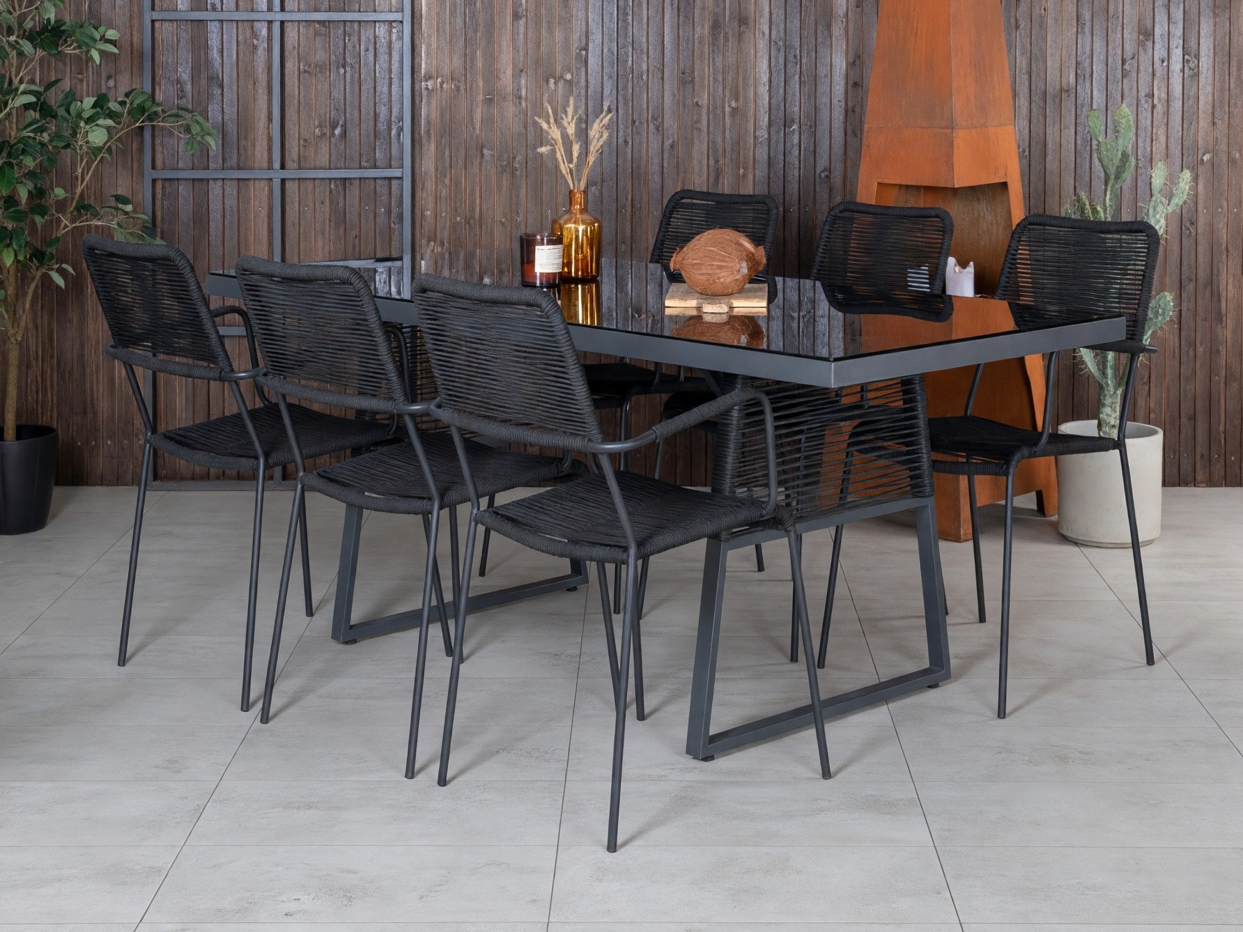 Conjunto de mesa y sillas Dallas 5291