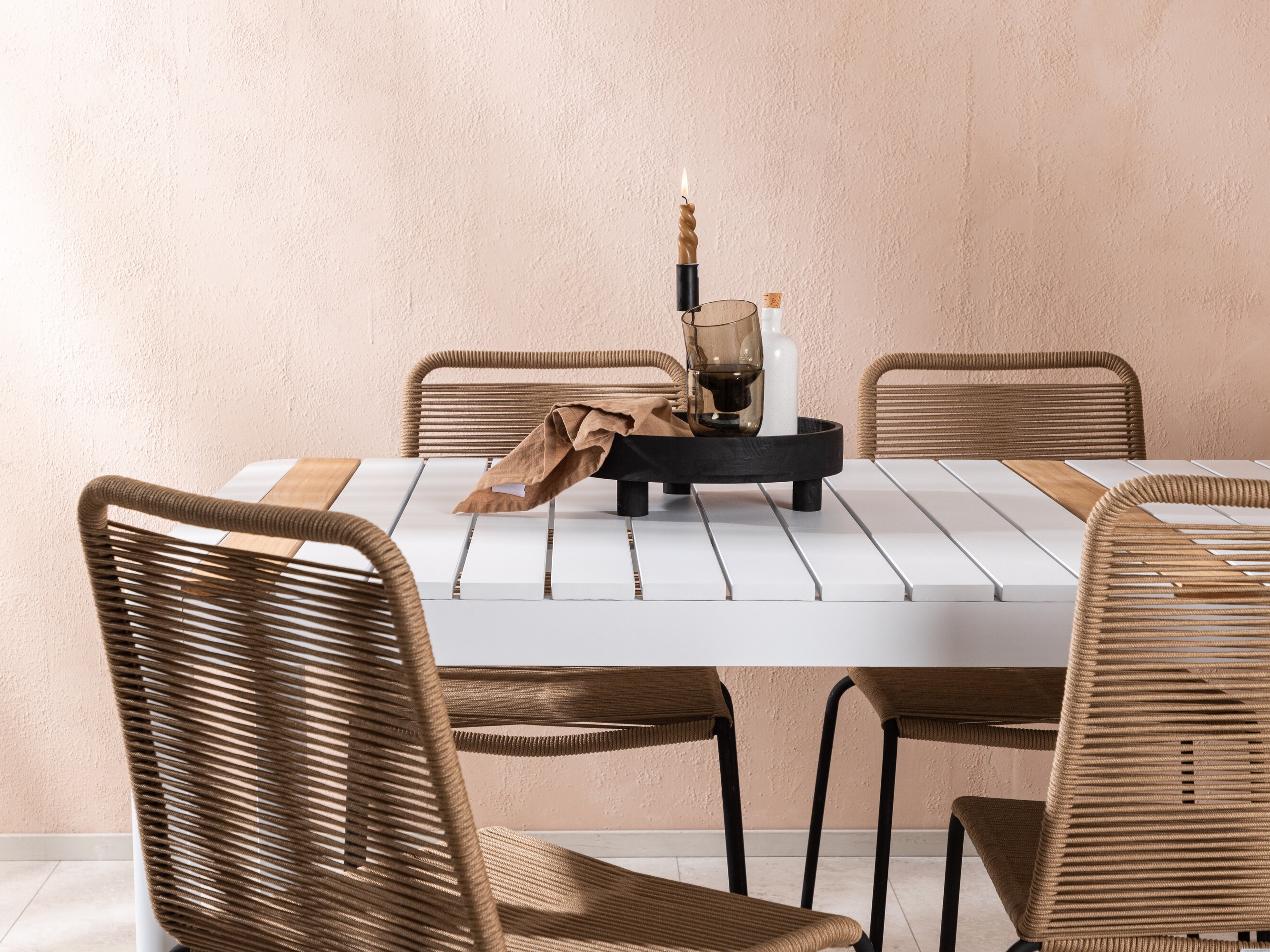 Conjunto de mesa y sillas Dallas 5292