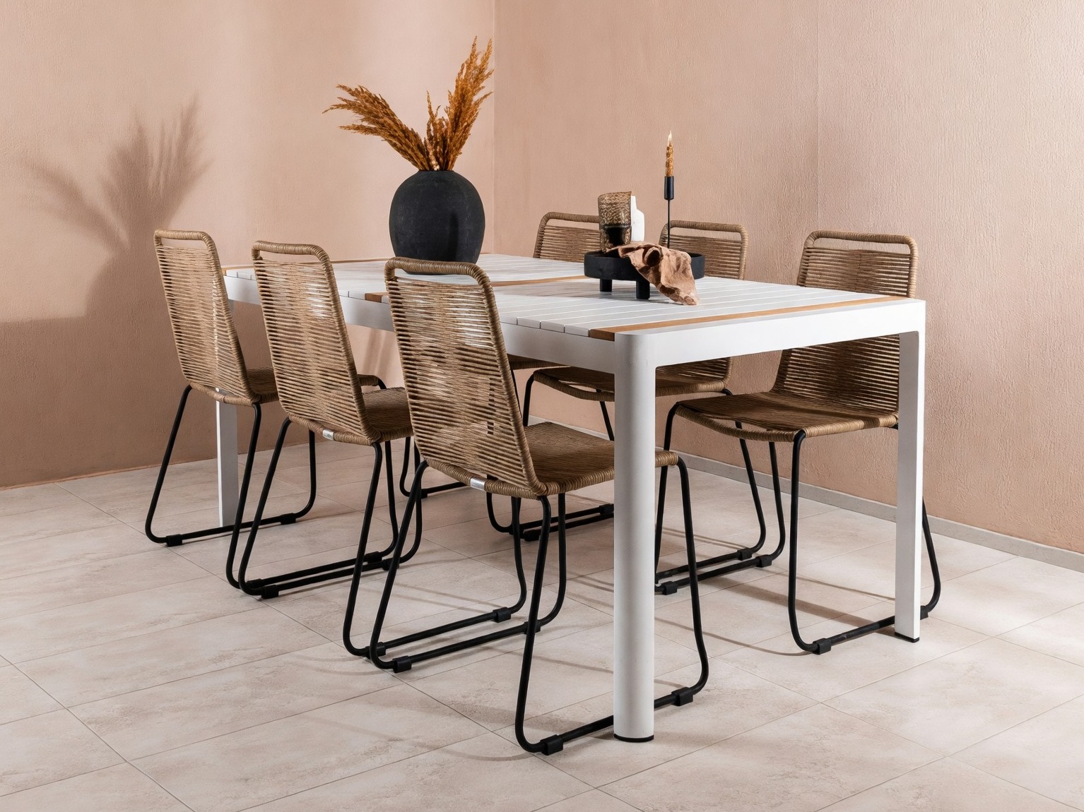 Conjunto de mesa y sillas Dallas 5292