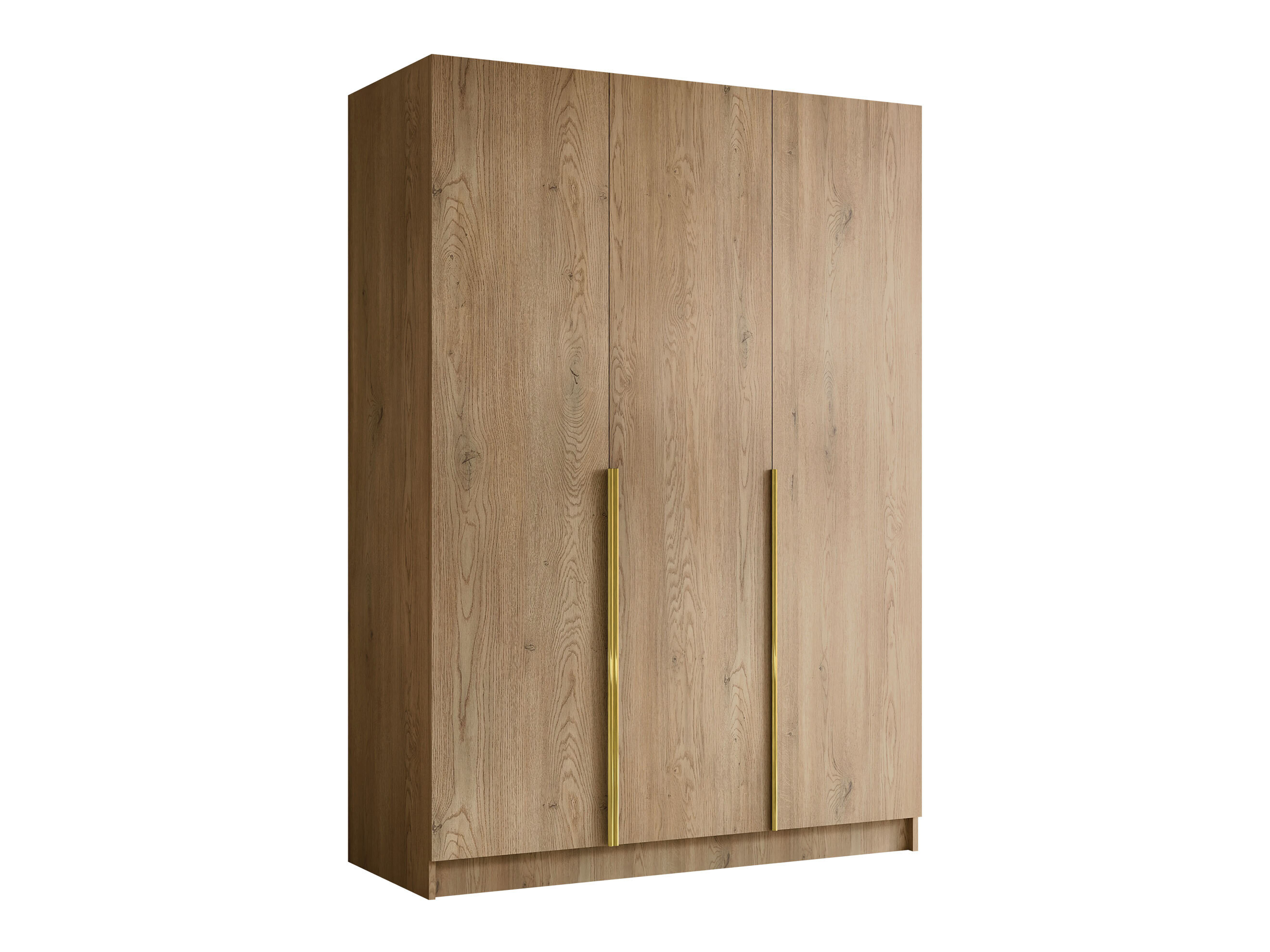 Armario Closico Decoron I (Luminoso madera + Dorado)