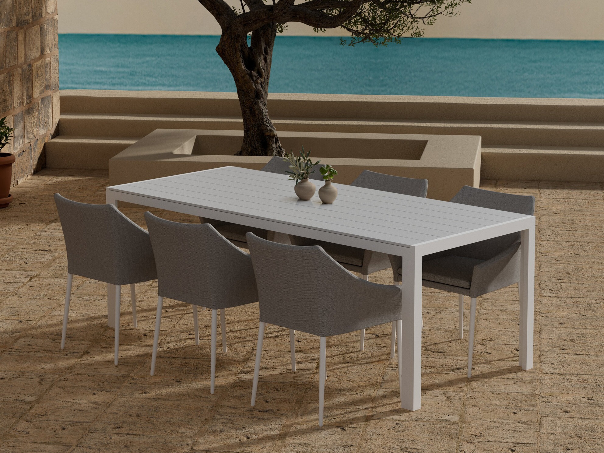Conjunto de mesa y sillas Dallas 5300