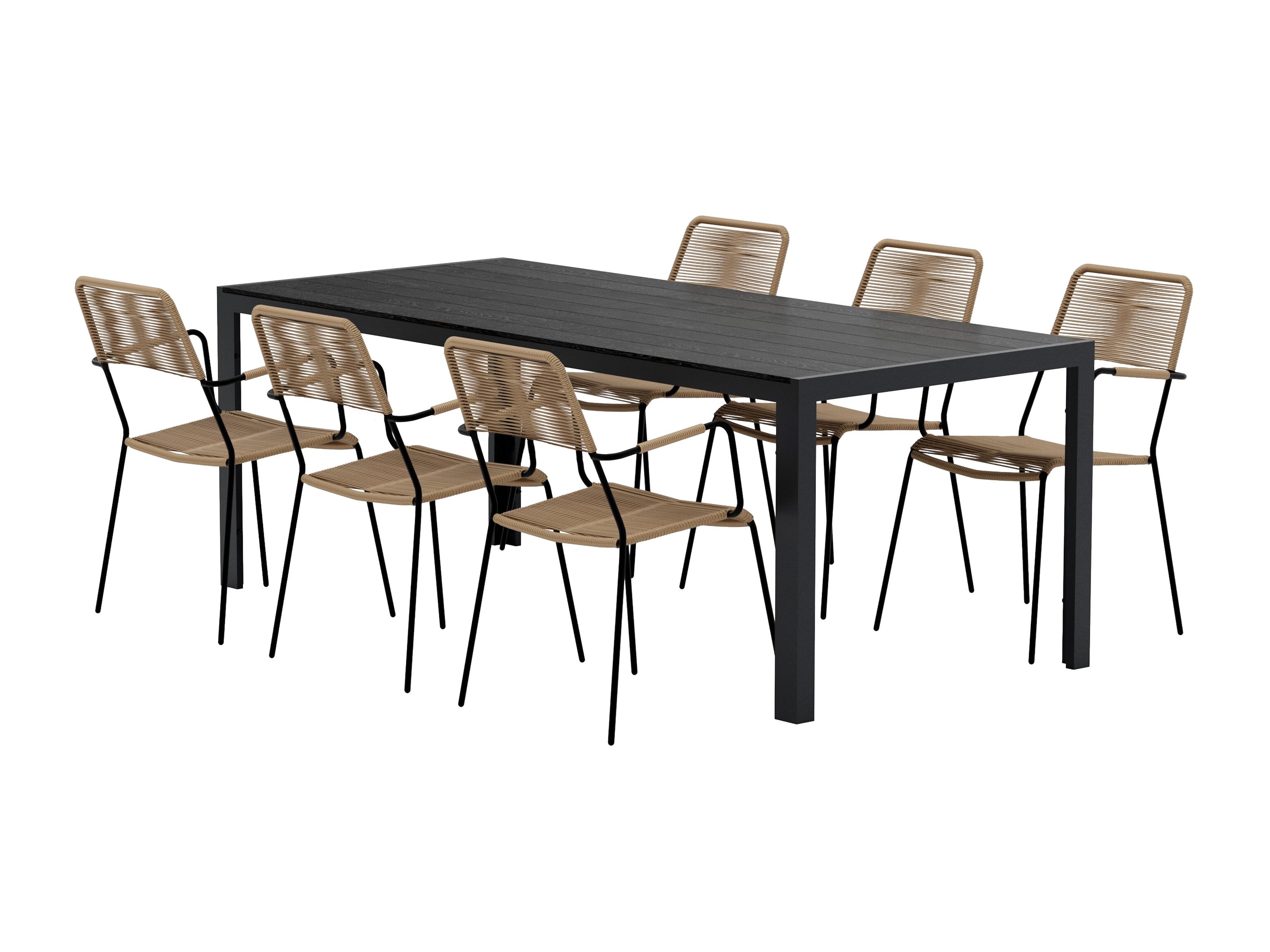 Conjunto de mesa y sillas Dallas 5302