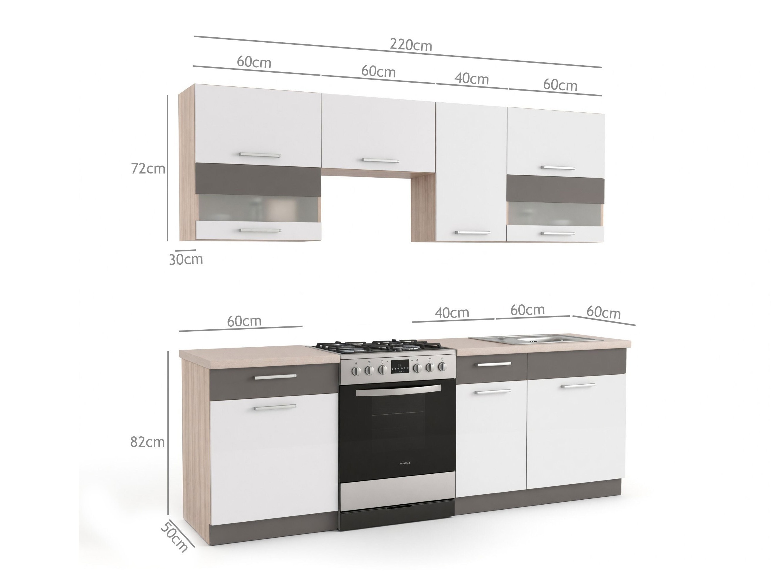 Conjunto de cocina Mode Beech 127