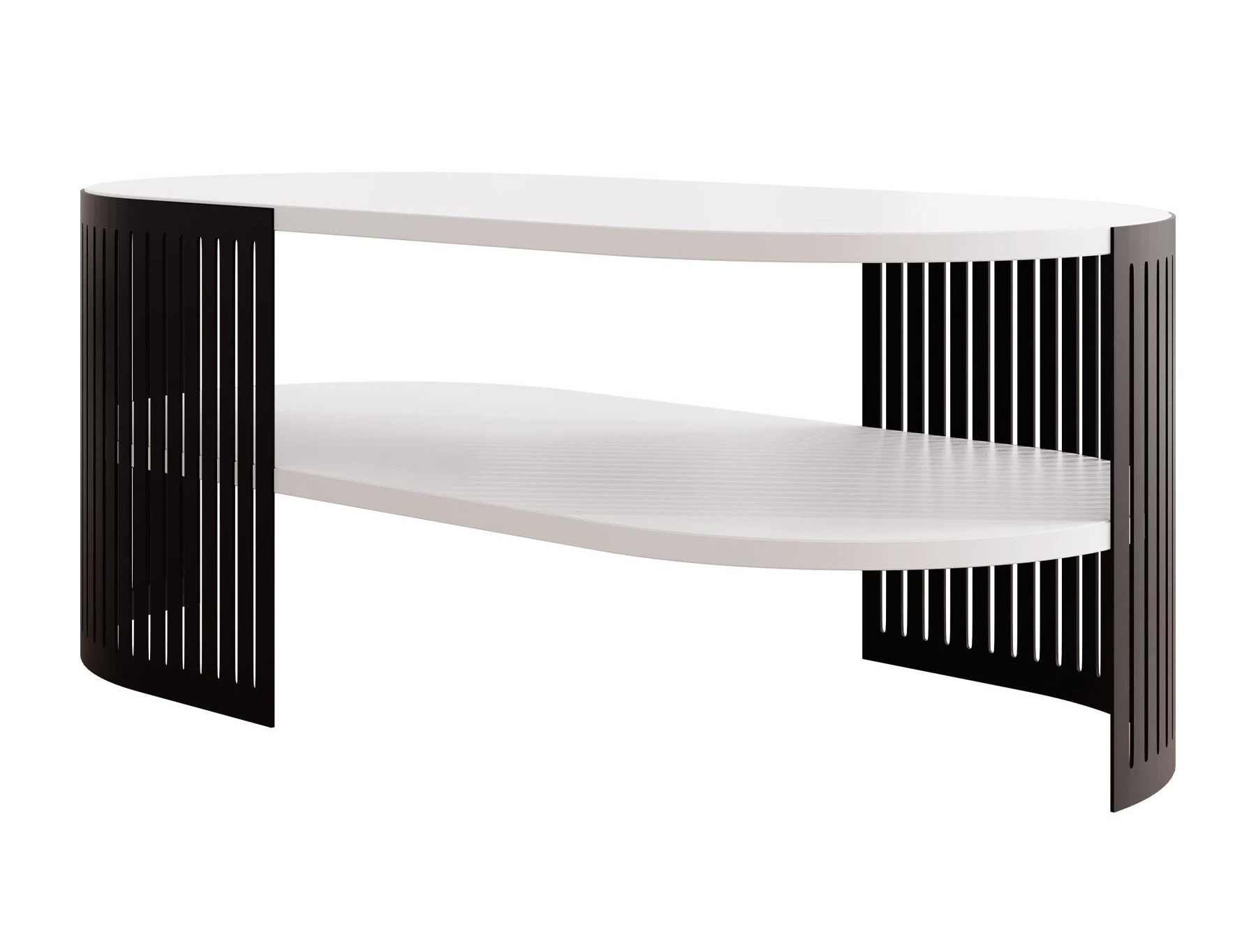 Mesa de centro Civer VI (Negro + Blanco)