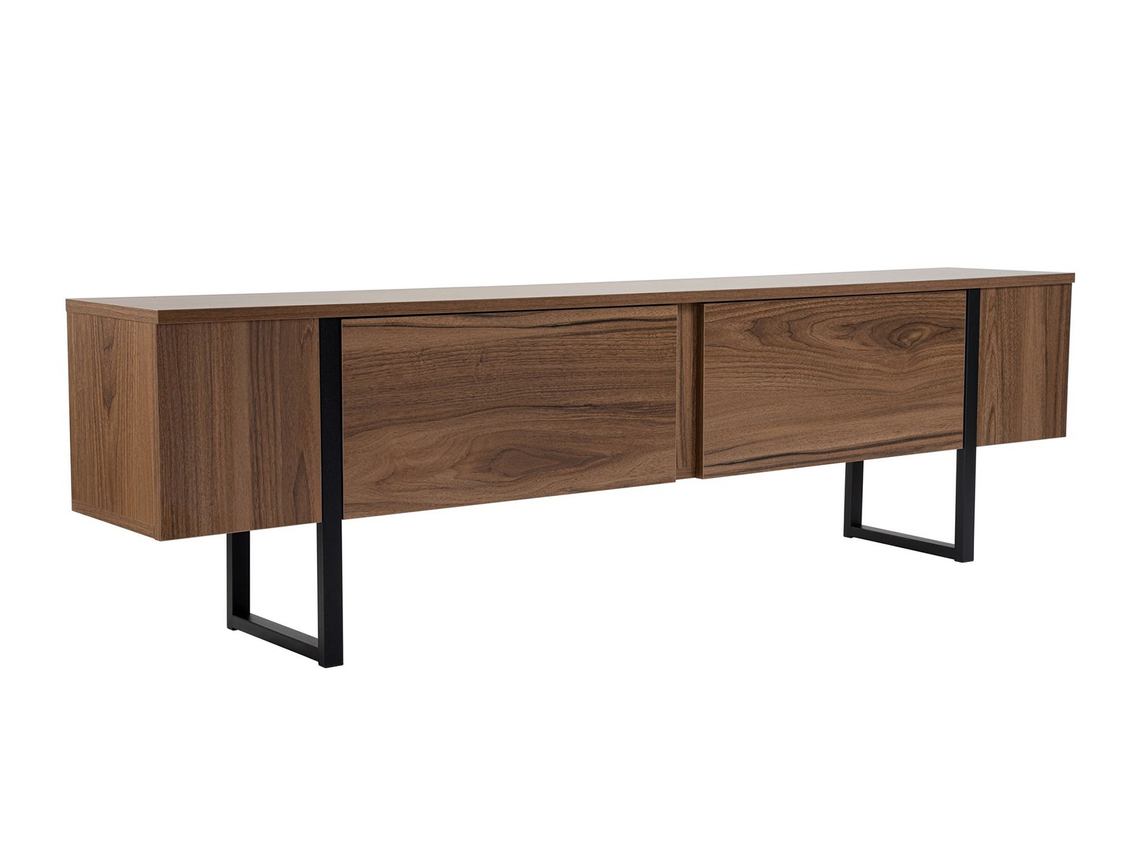 Mueble TV Novato 105 (Nogal + Negro)