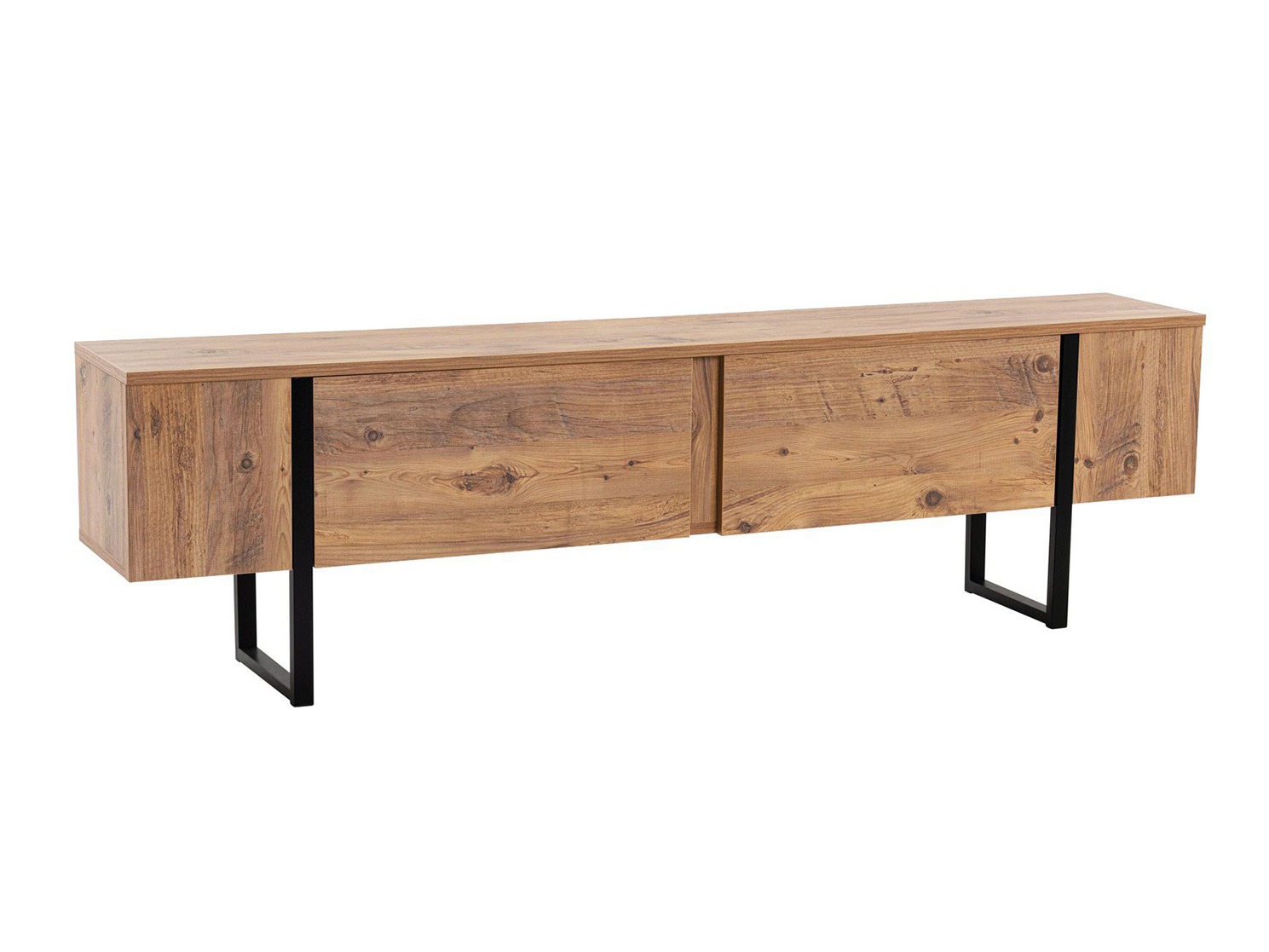 Mueble TV Novato 105 (Pino + Negro)
