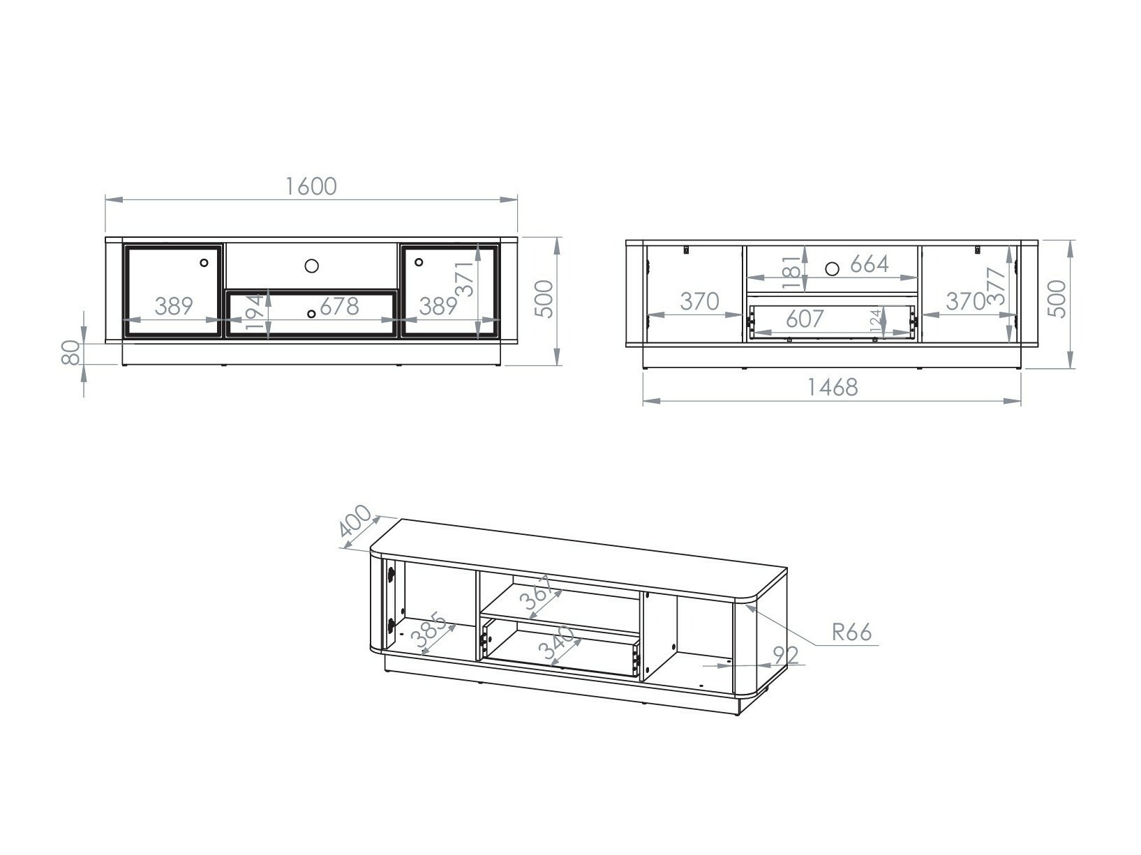 Conjunto de salón Cavrome 110