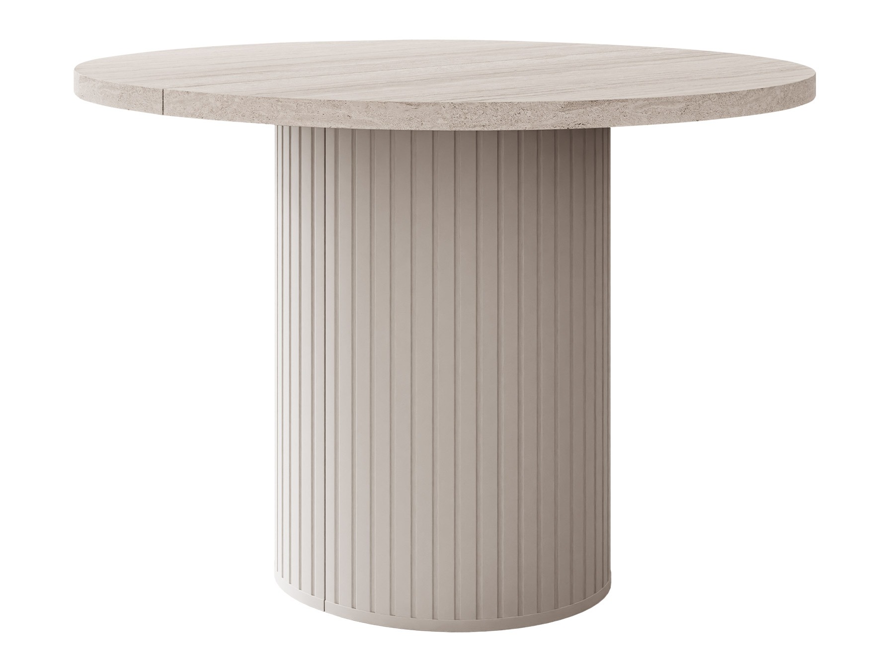Mesa Cupedo (Travertino claro + Beige)