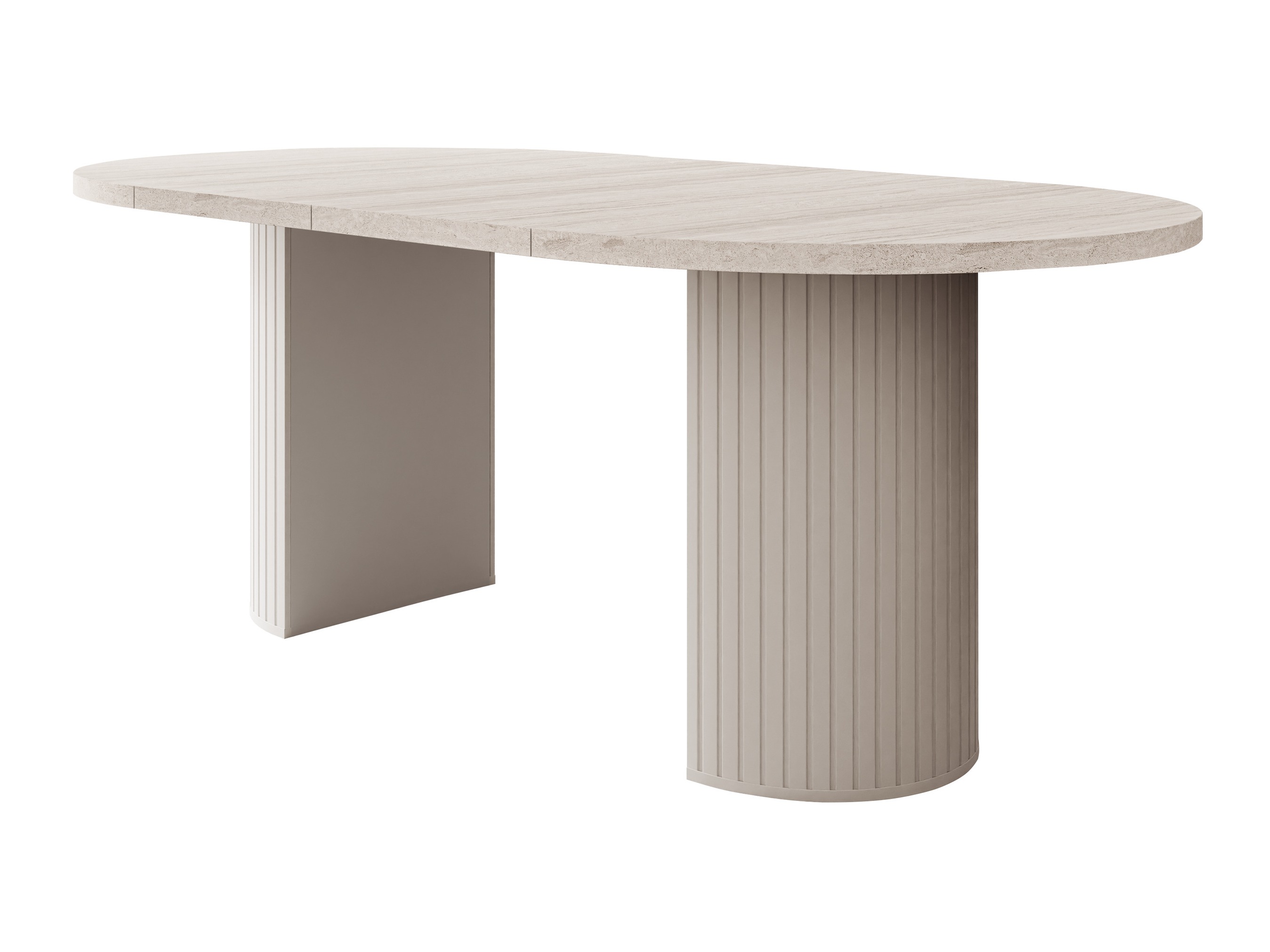 Mesa Cupedo (Travertino claro + Beige)