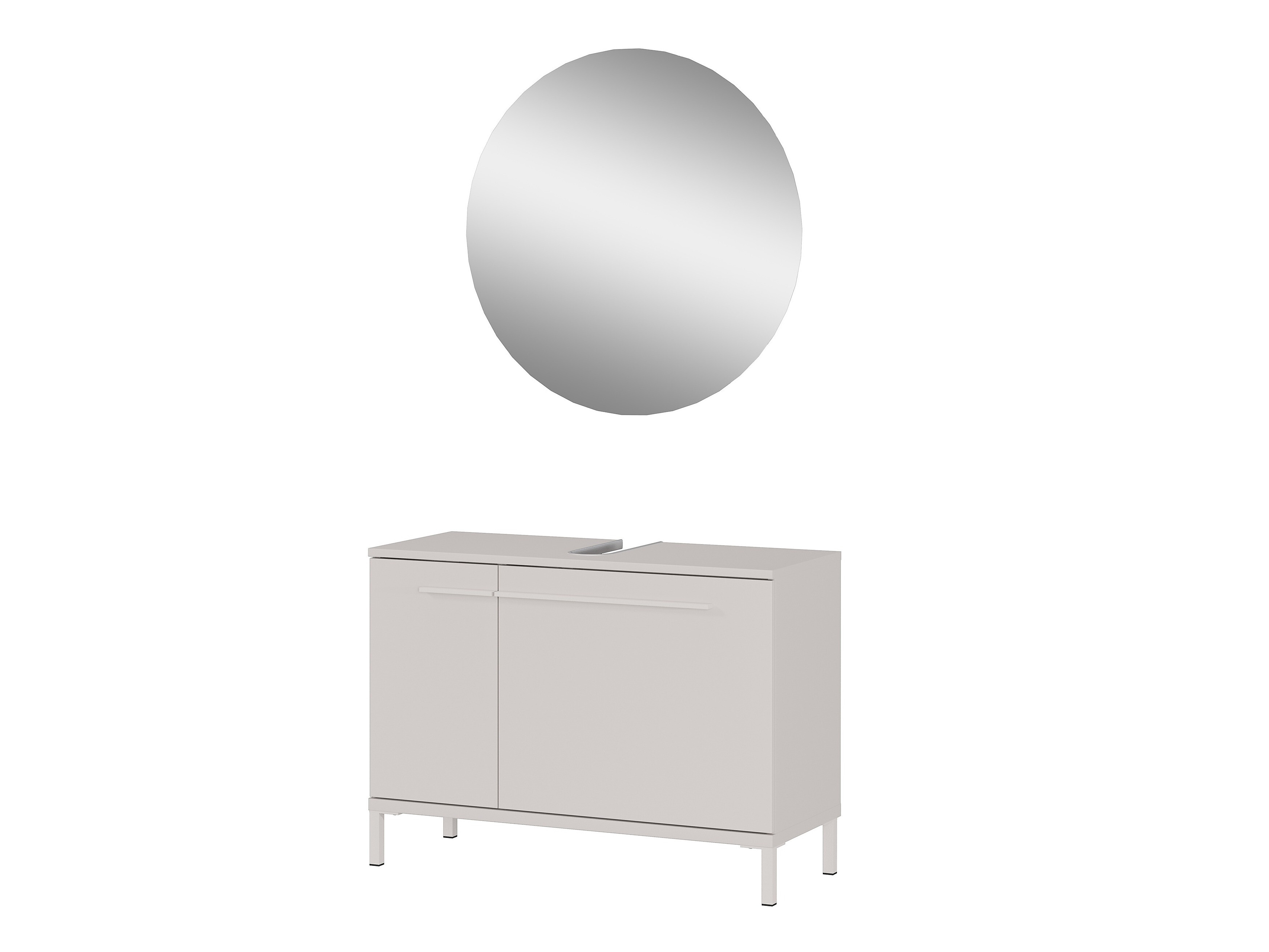 Conjunto de mueble de baño Evaenou 107 (Cachemira)