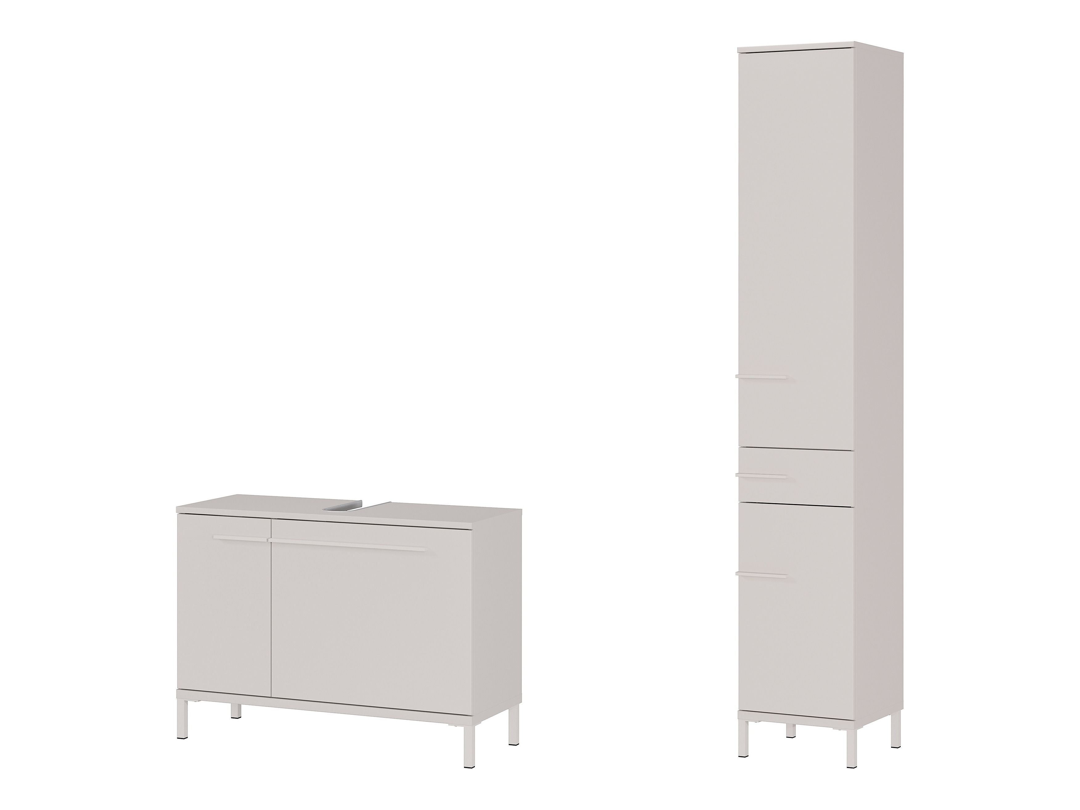 Conjunto de mueble de baño Evaenou 108