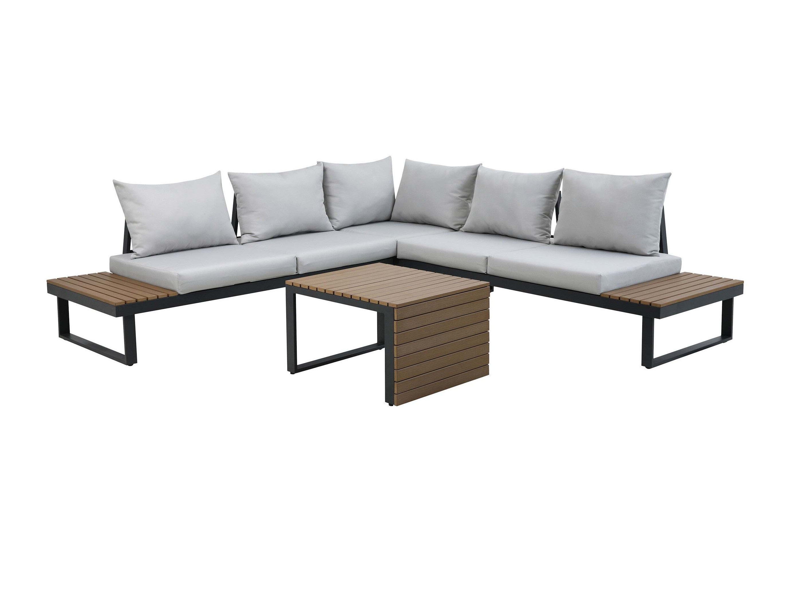 Conjunto de muebles de exterior Mandeville 374