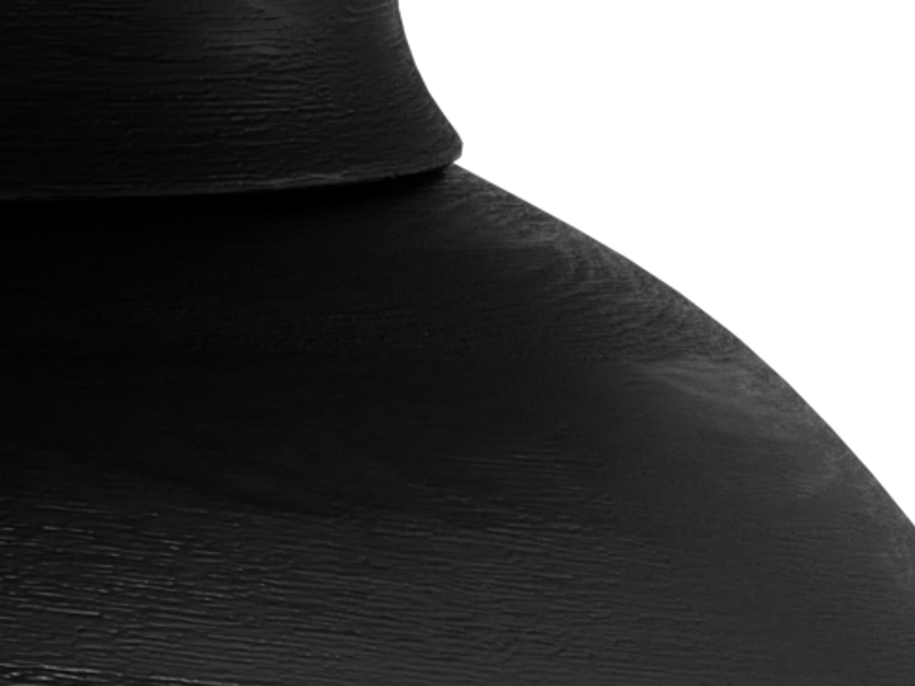 Mesa de centro Norsica 1082 (Negro + Mármol gris)