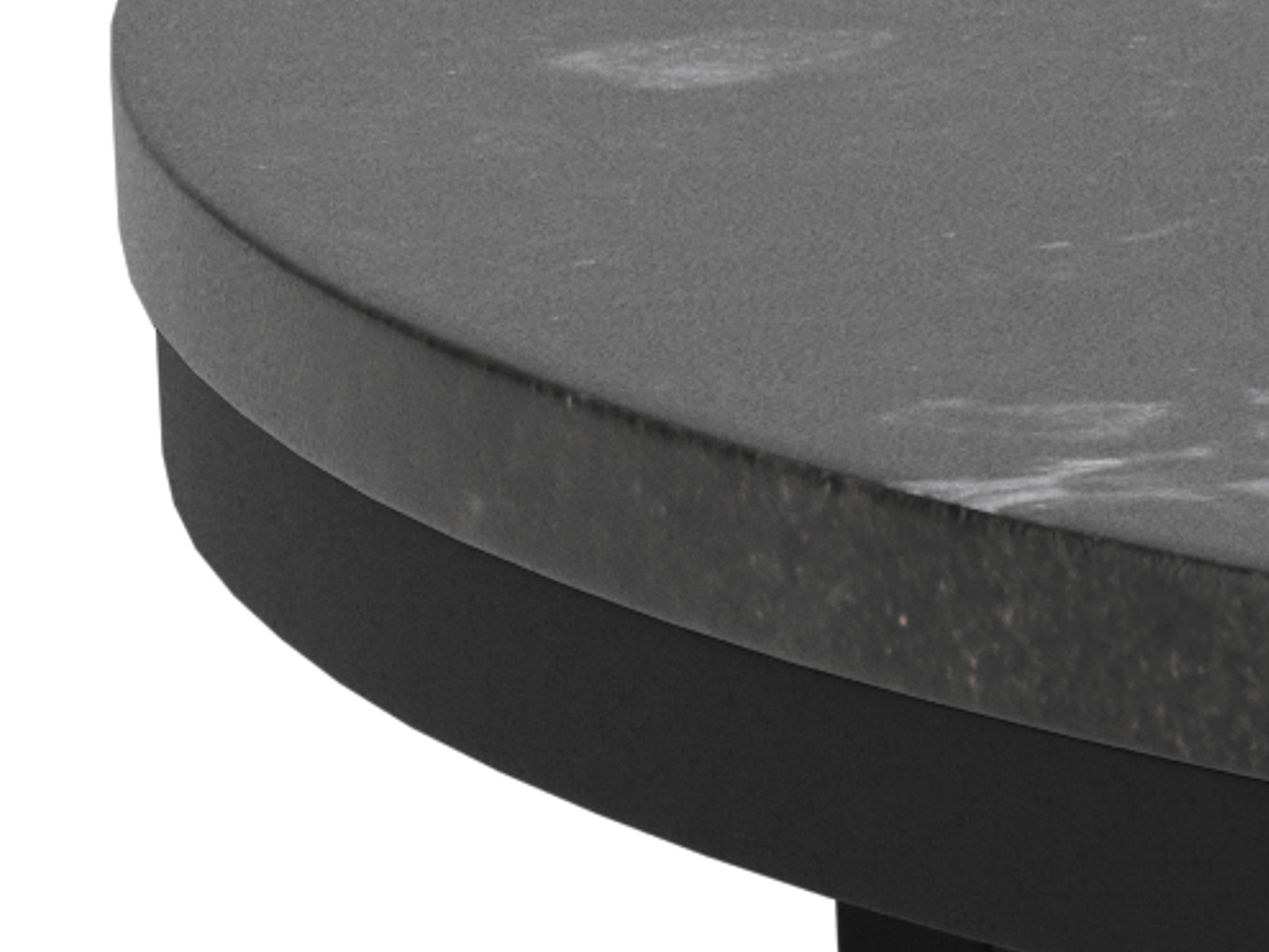 Mesa de centro Norsica 692 (Negro + Mármol negro)