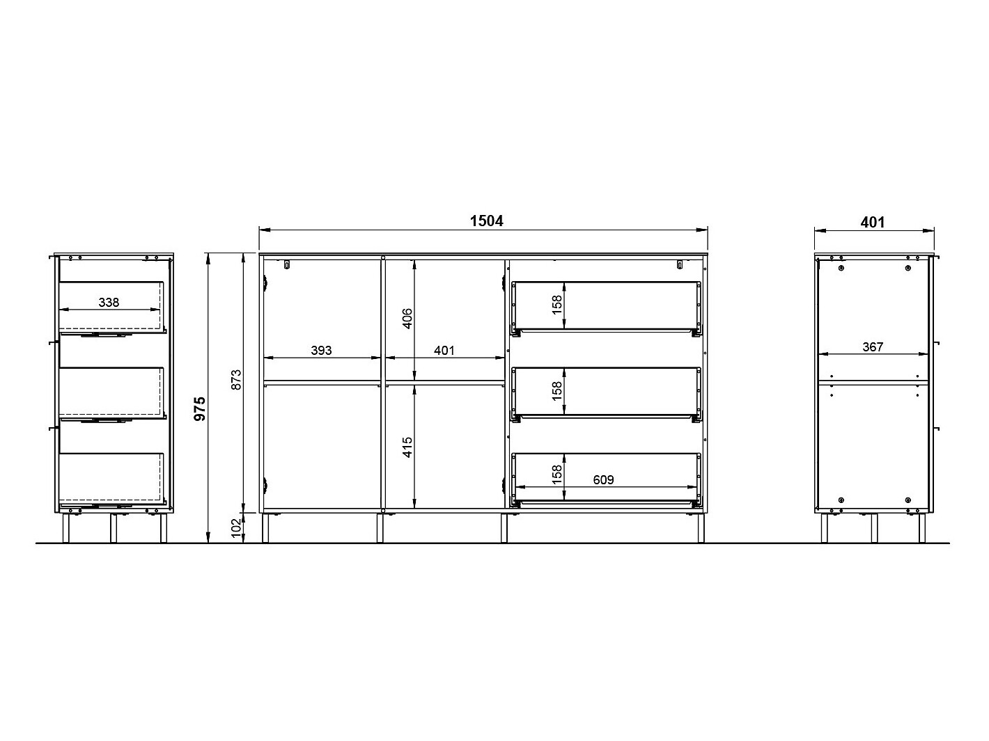 Cómoda Sacramento 535 (Cachemira)