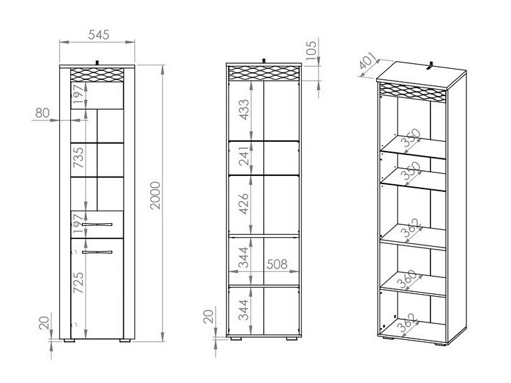 Estantería Flonole 102