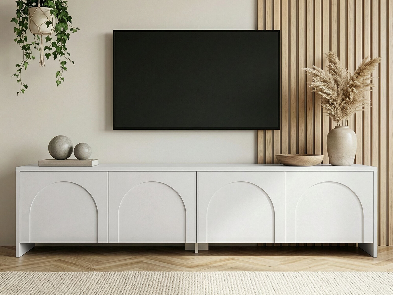 Mueble TV Novato 147 (Blanco)