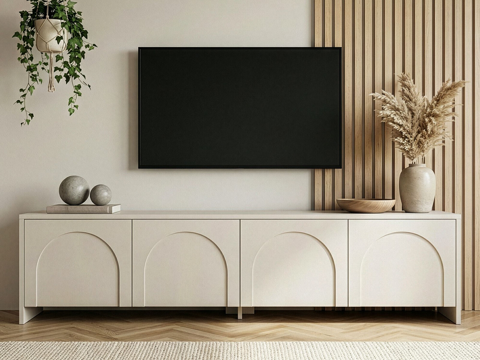 Mueble TV Novato 147 (Crema)