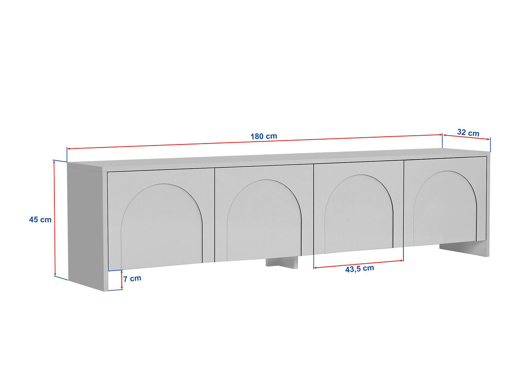 Mueble TV Novato 147 (Marrón)