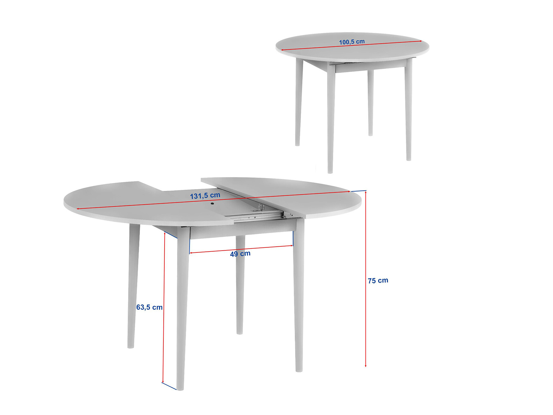 Mesa Novato 148 (Roble)