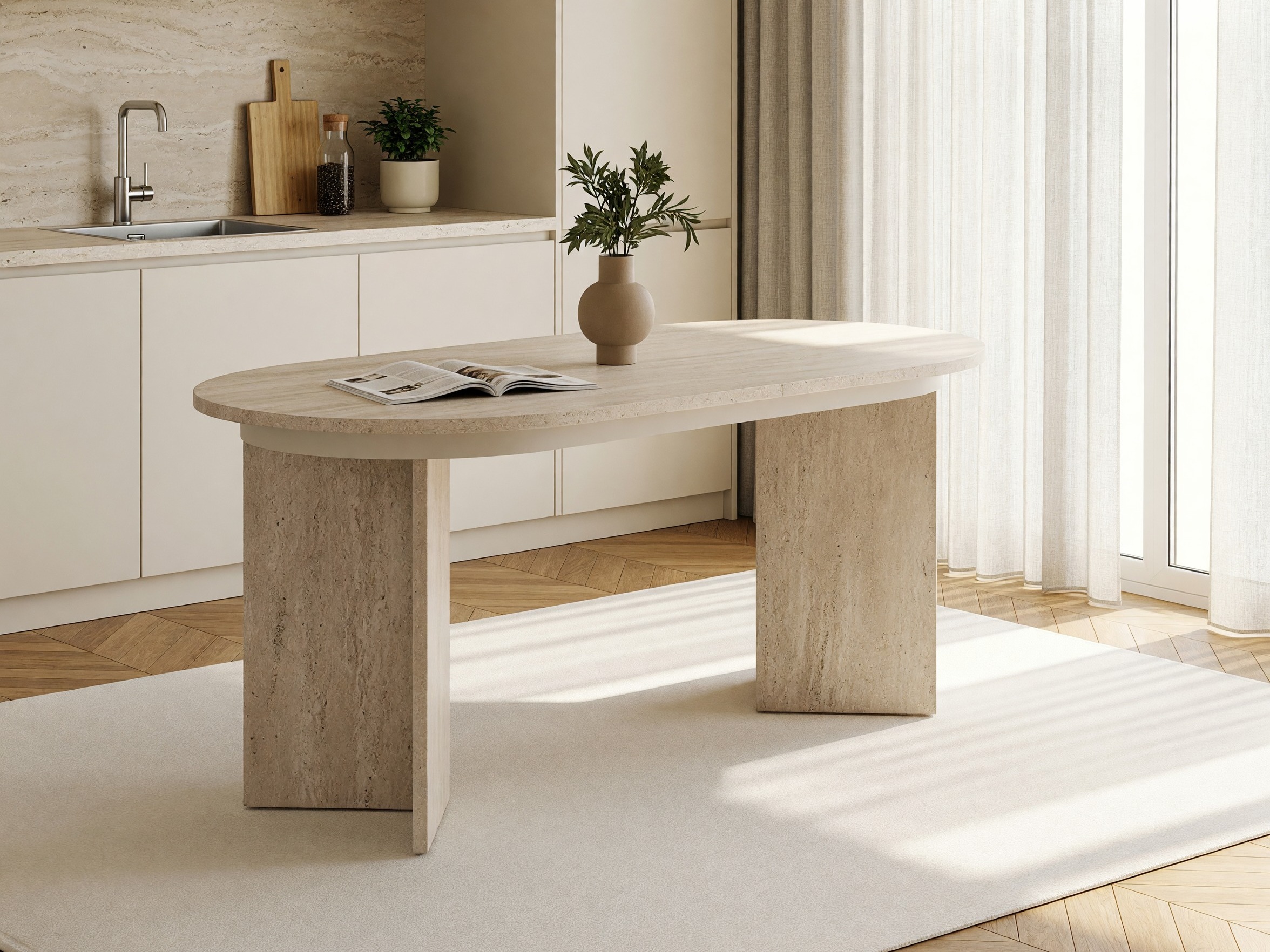 Mesa Novato 146 (Claro Travertine)