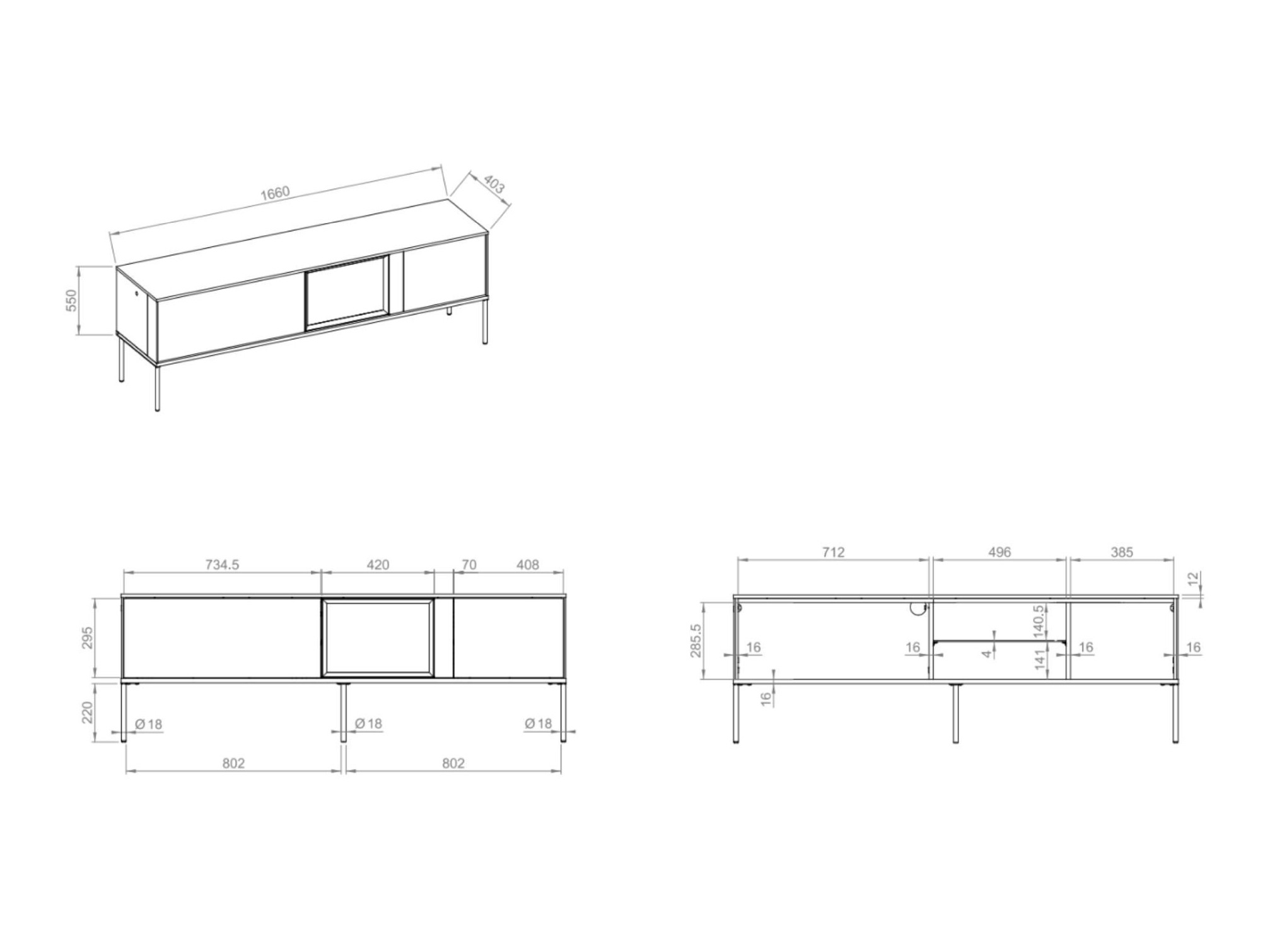 Mueble TV Belfelu 103