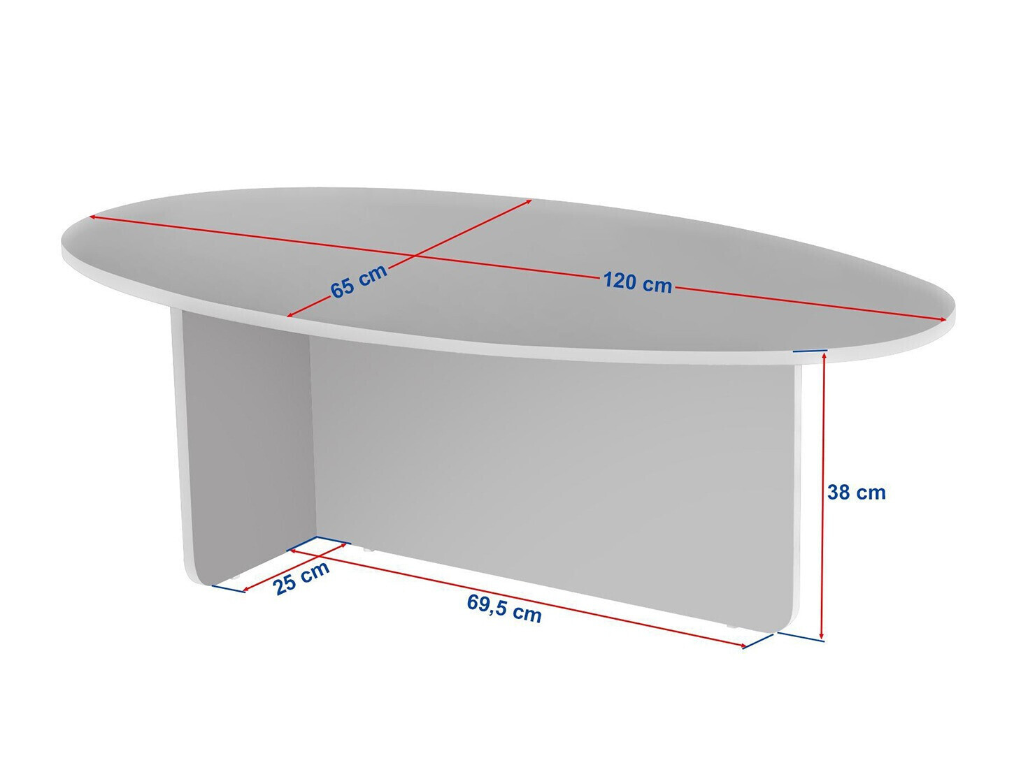 Mesa de centro Novato 139 (Nogal)