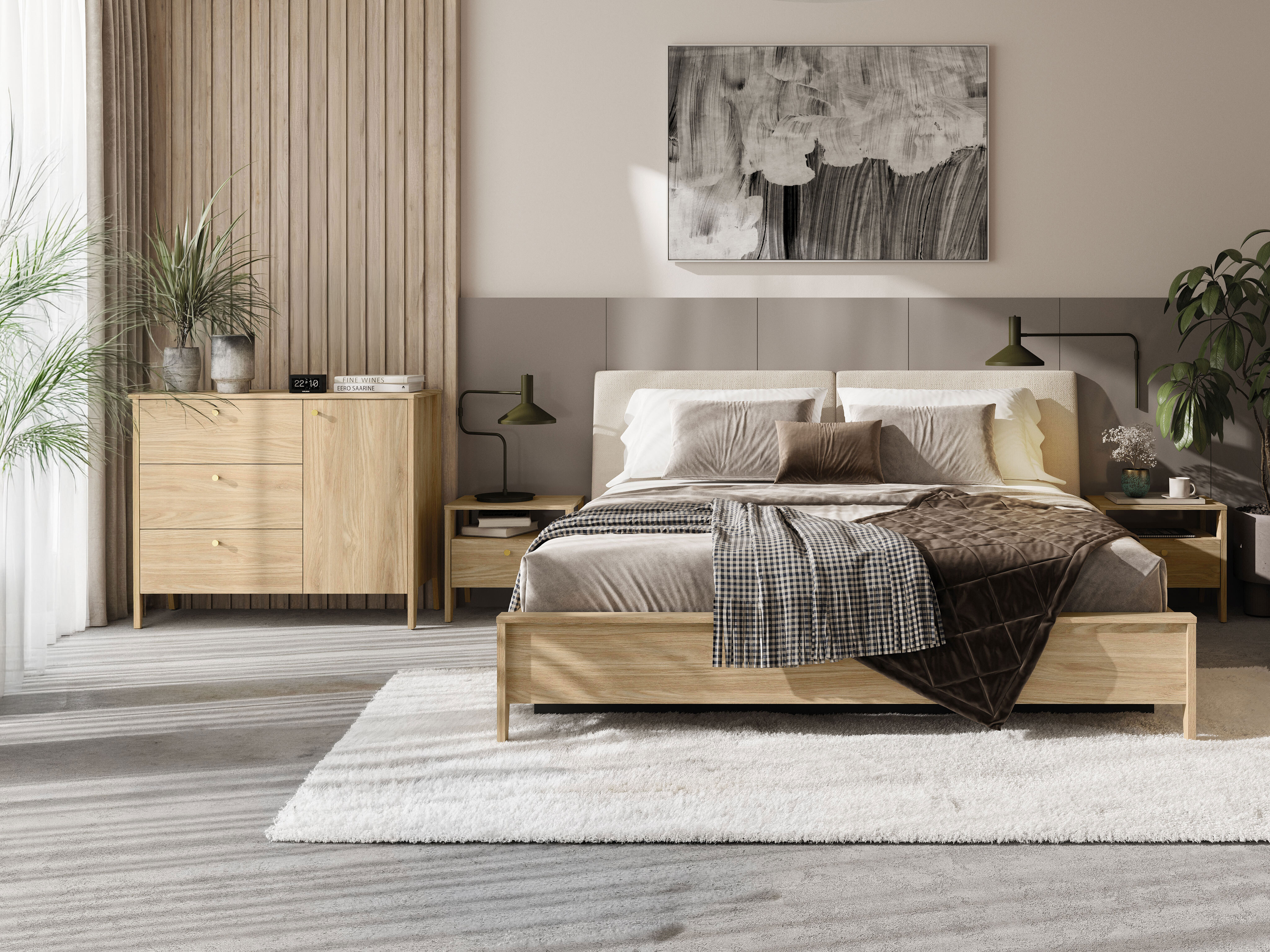 Conjunto de dormitorio Morlivo 104