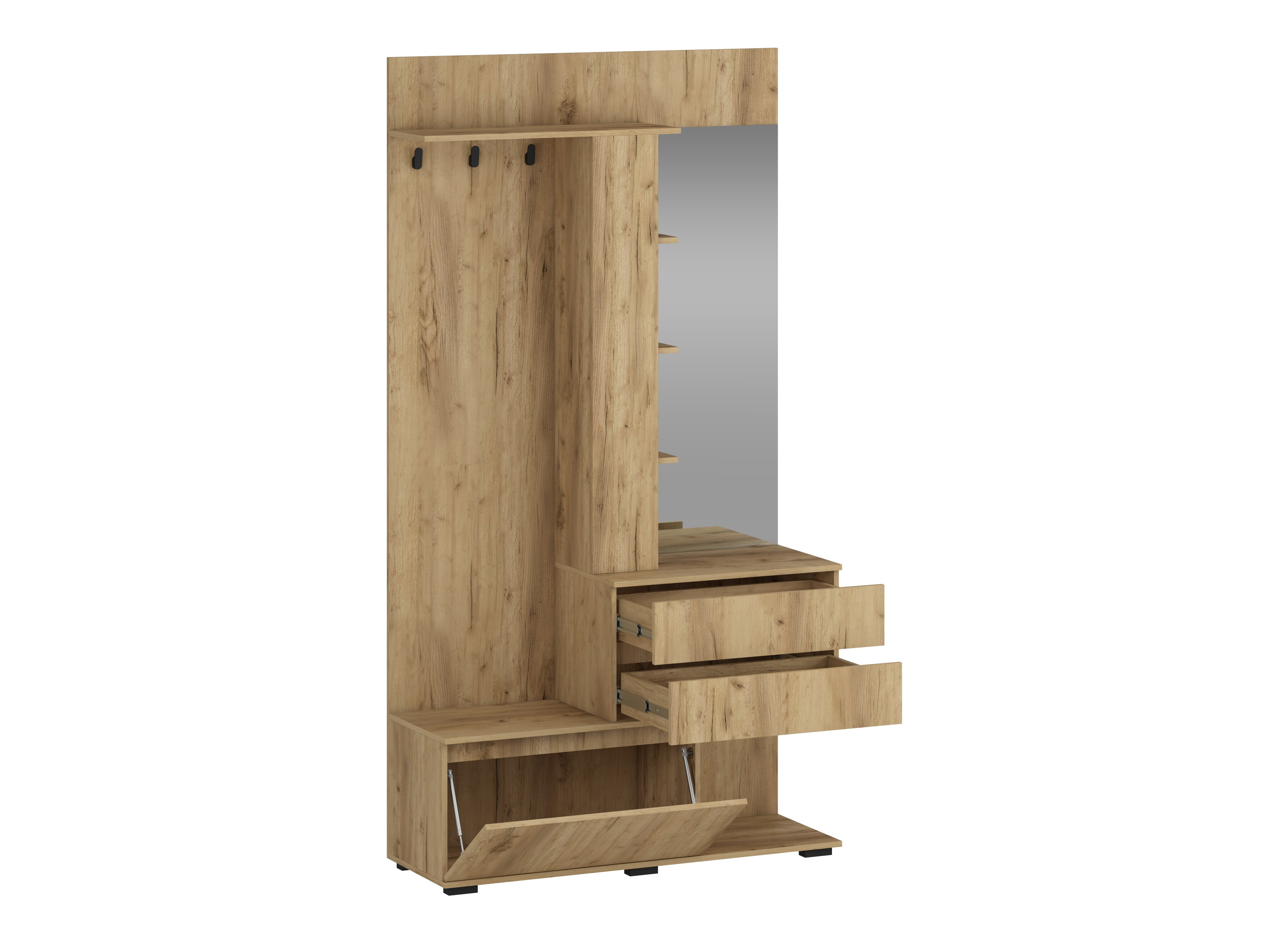 Conjunto para recibidor Houston 2123 (Roble dorado)