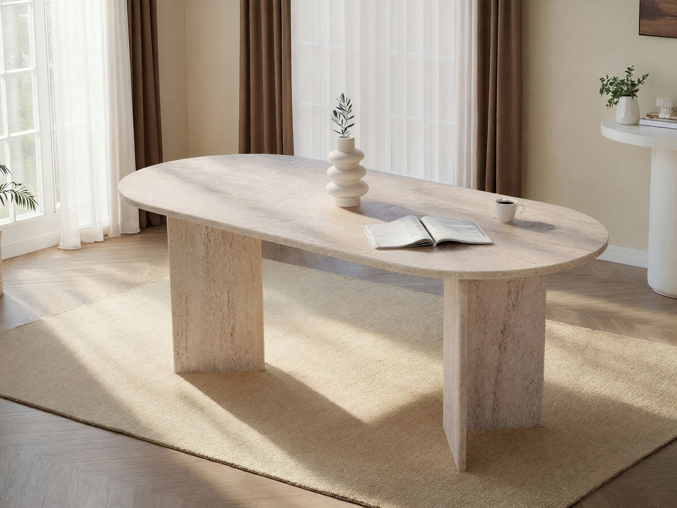 Mesa Novato 138 (Travertino claro)