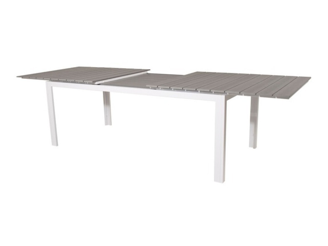 Mesa para exterior Dallas 668 (Gris + Blanco)
