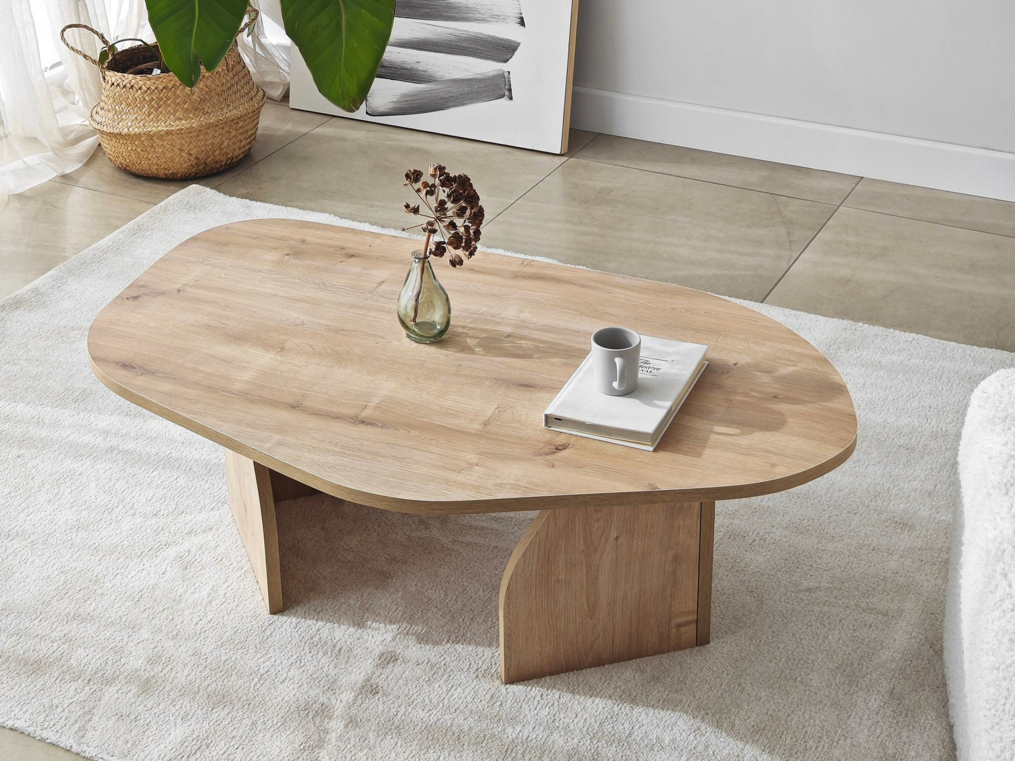 Mesa de centro Kailua 2637 (Roble)