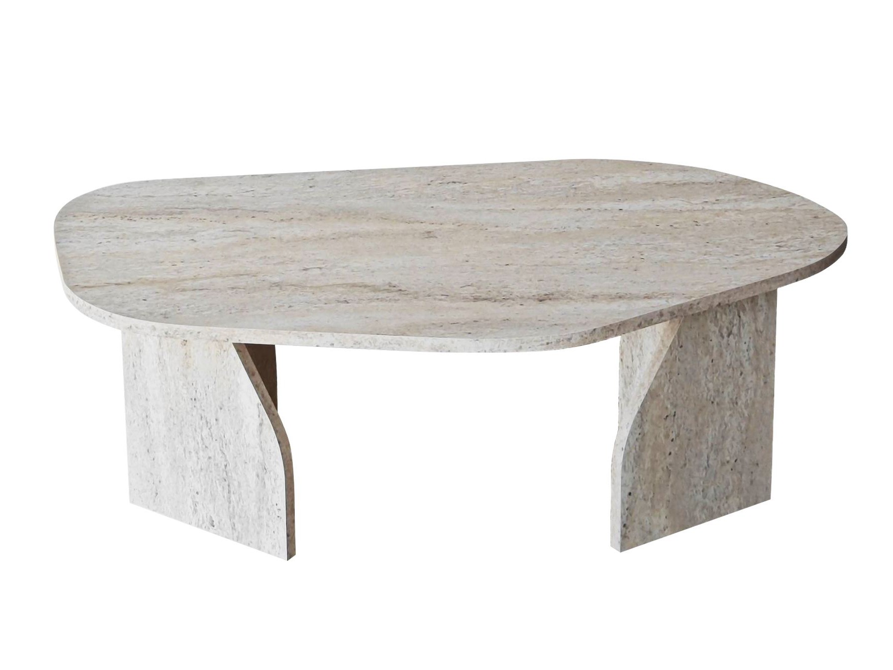 Mesa de centro Kailua 2637 (Travertino claro)