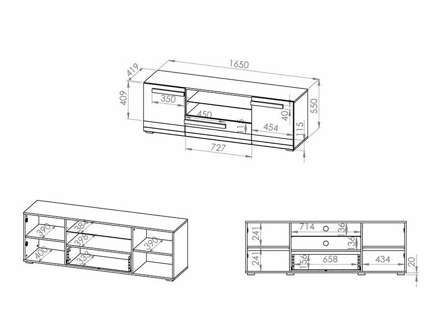 Mueble TV Alcala 127