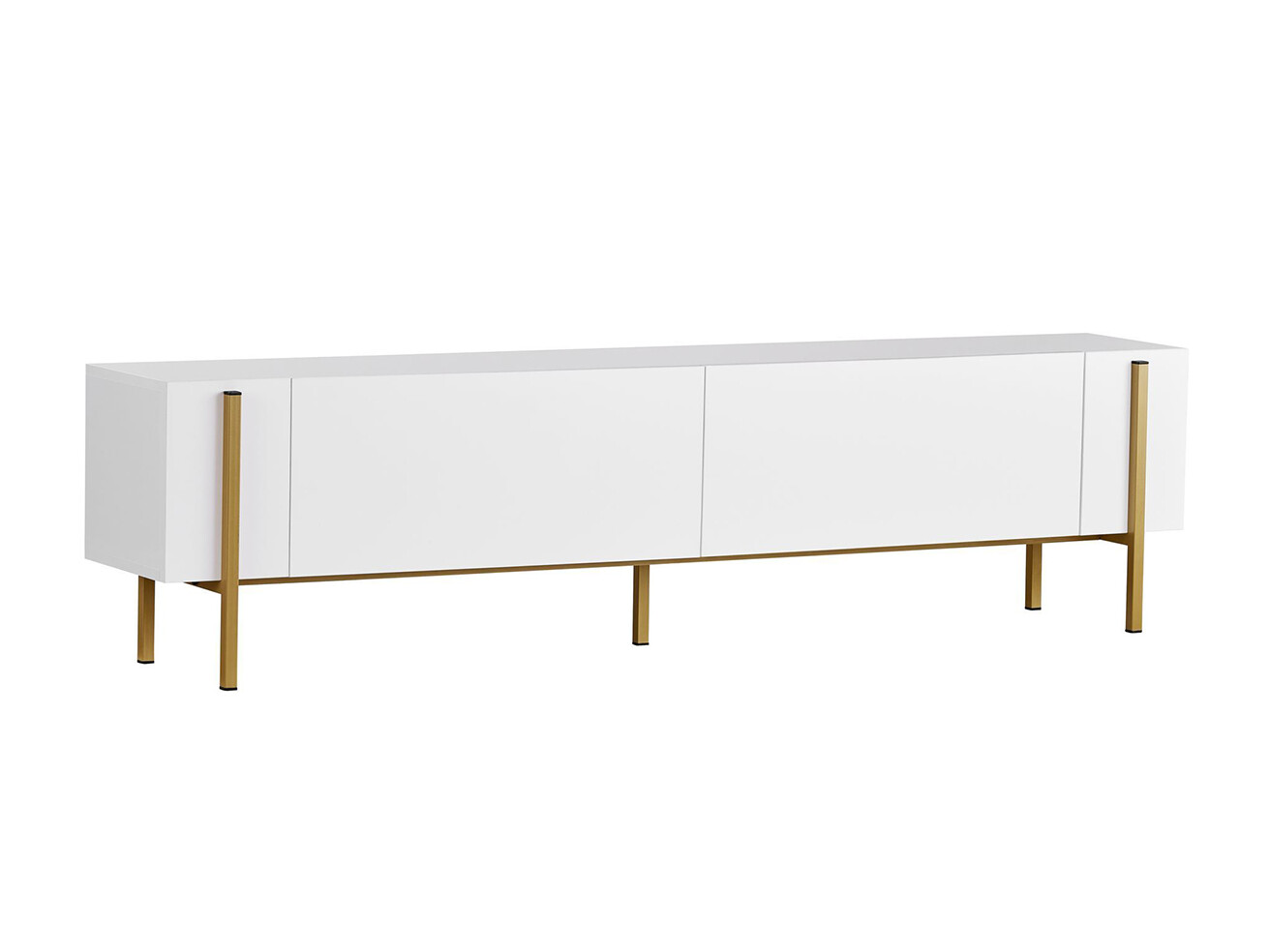 Mueble TV Novato 154 (Blanco + Dorado)