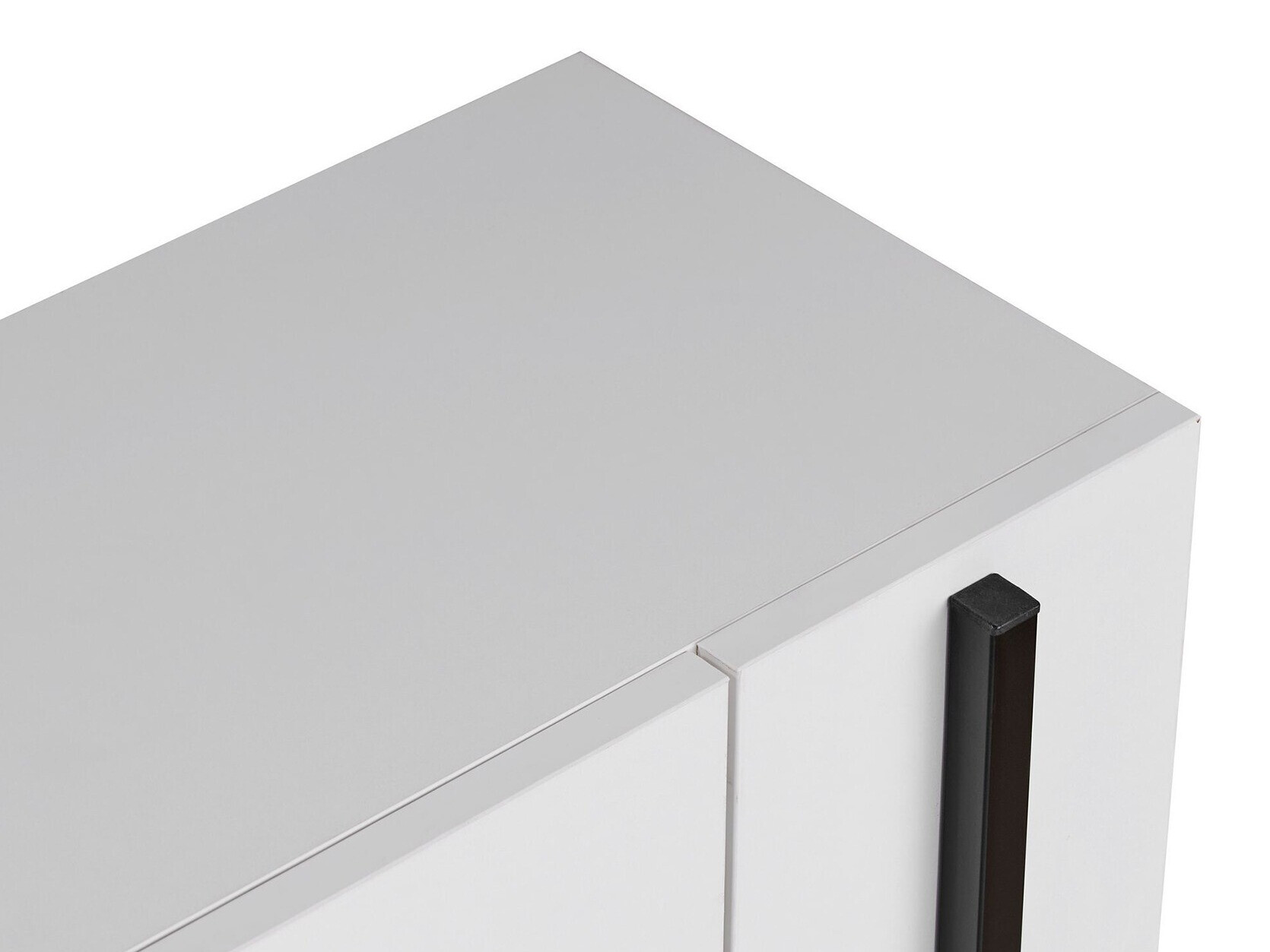 Mueble TV Novato 154 (Blanco + Negro)
