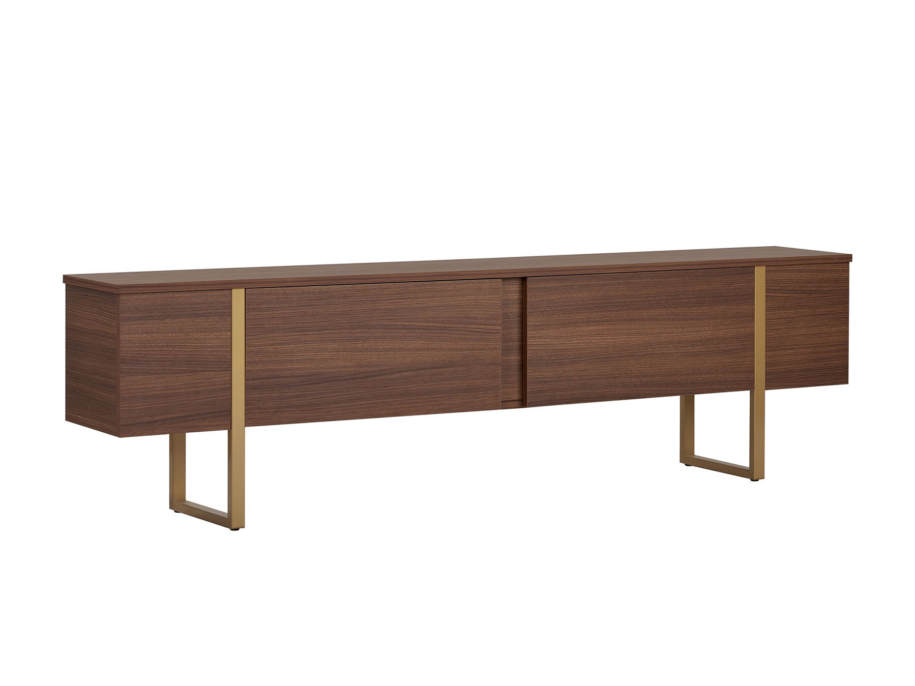 Mueble TV Novato 156 (Dorado + Nogal)