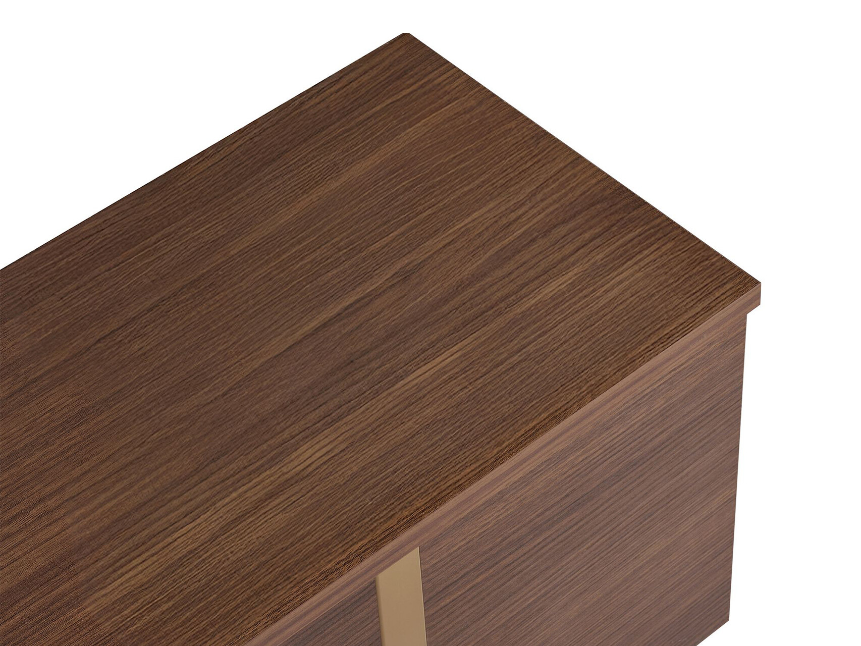 Mueble TV Novato 156 (Dorado + Nogal)