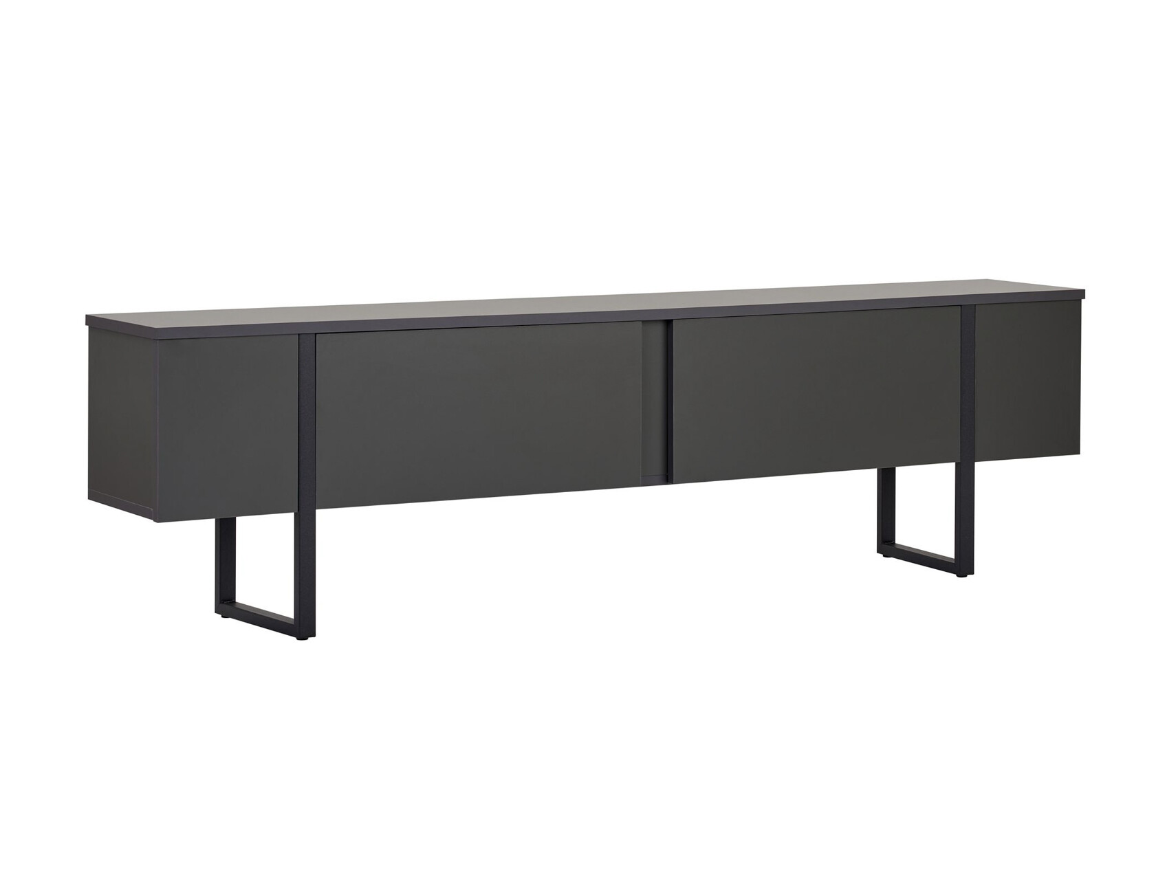 Mueble TV Novato 156 (Negro + Antracita)