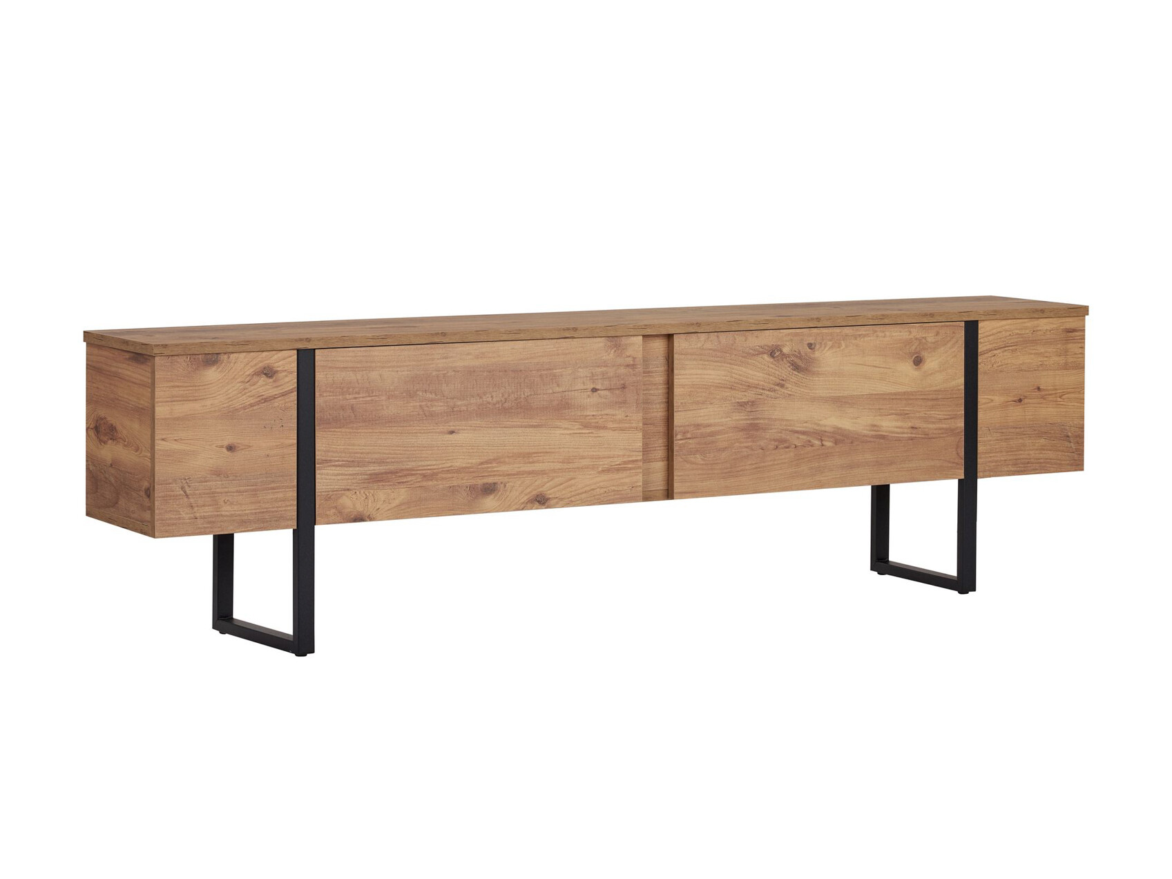 Mueble TV Novato 156 (Negro + Pino)