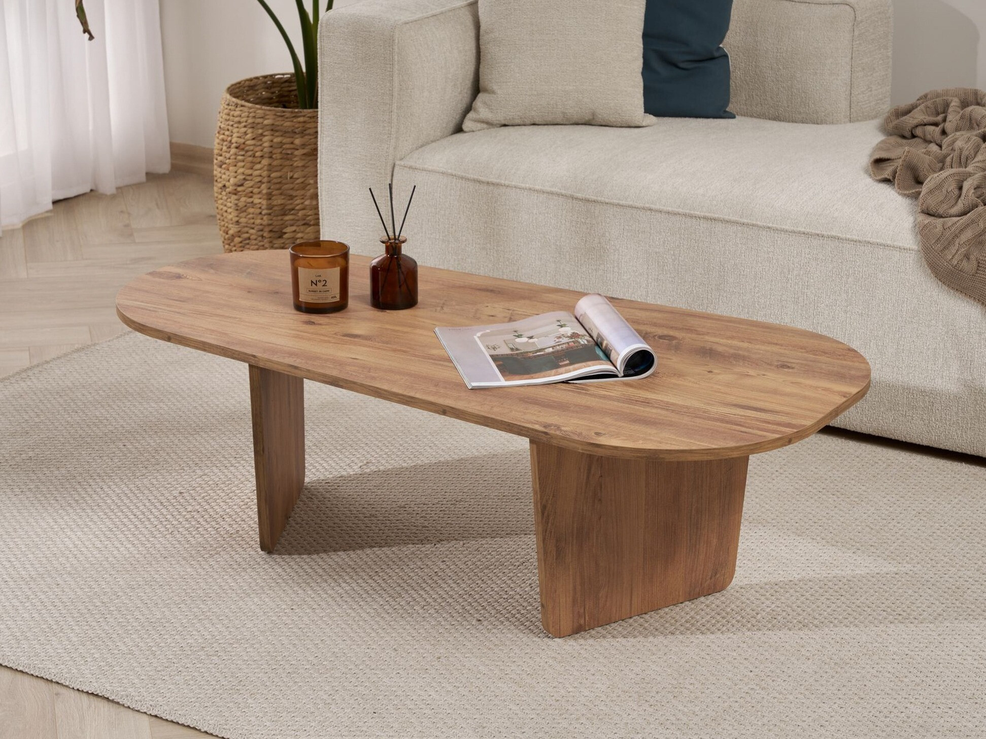 Mesa de centro Novato 135 (Pino)