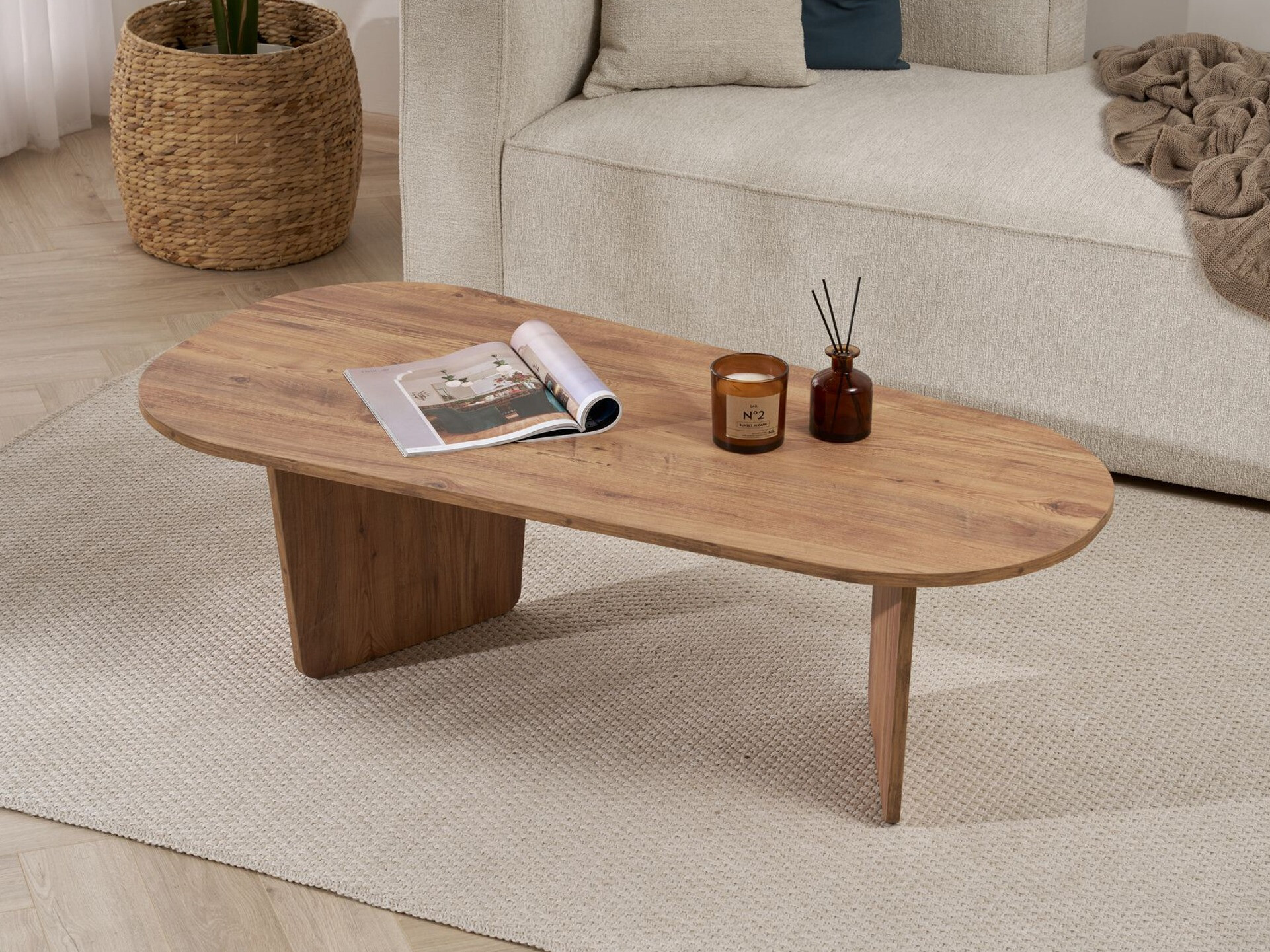 Mesa de centro Novato 135 (Pino)