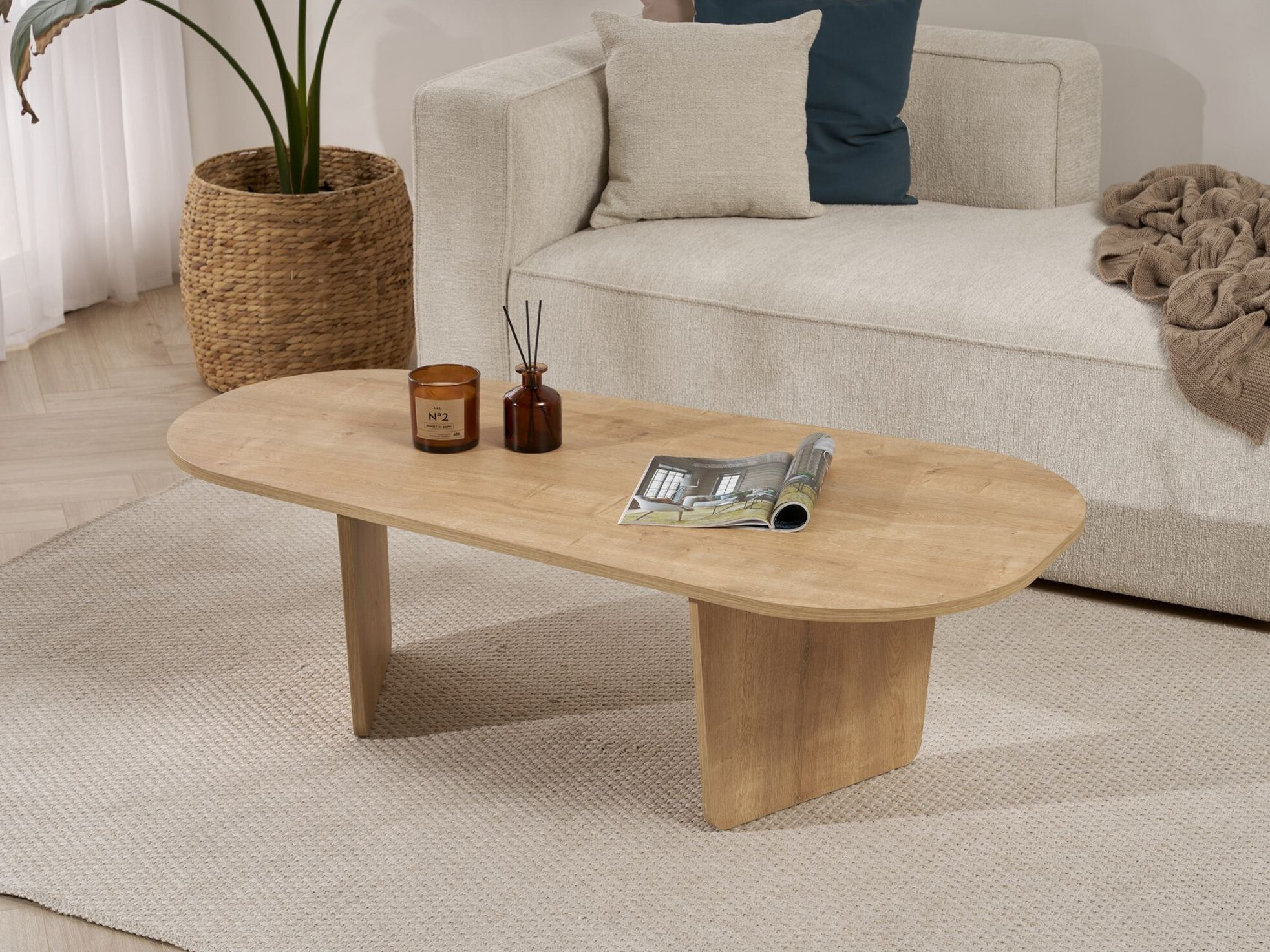 Mesa de centro Novato 135 (Roble)