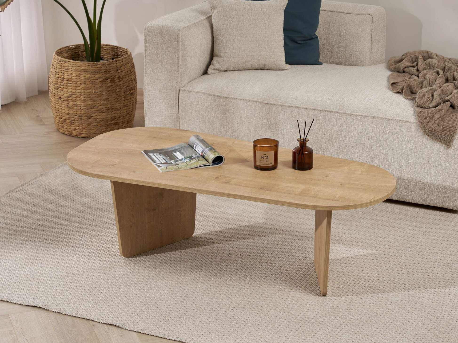 Mesa de centro Novato 135 (Roble)